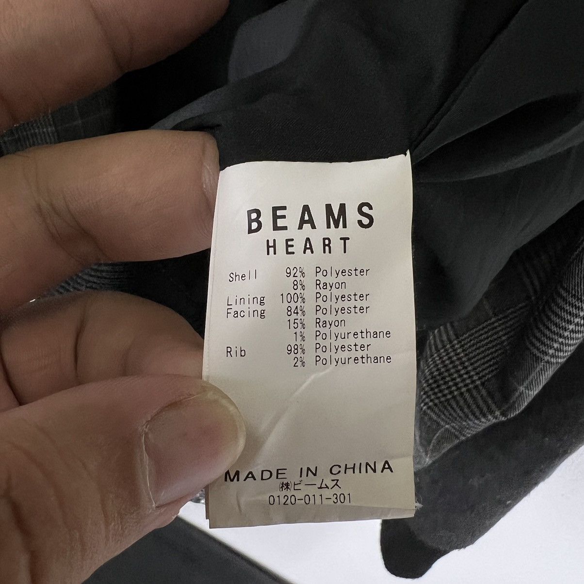 Beams Plus VINTAGE BOMBER JACKET BEAMS HEART JAPAN MADE Size US M / EU 48-50 / 2 - 13 Thumbnail