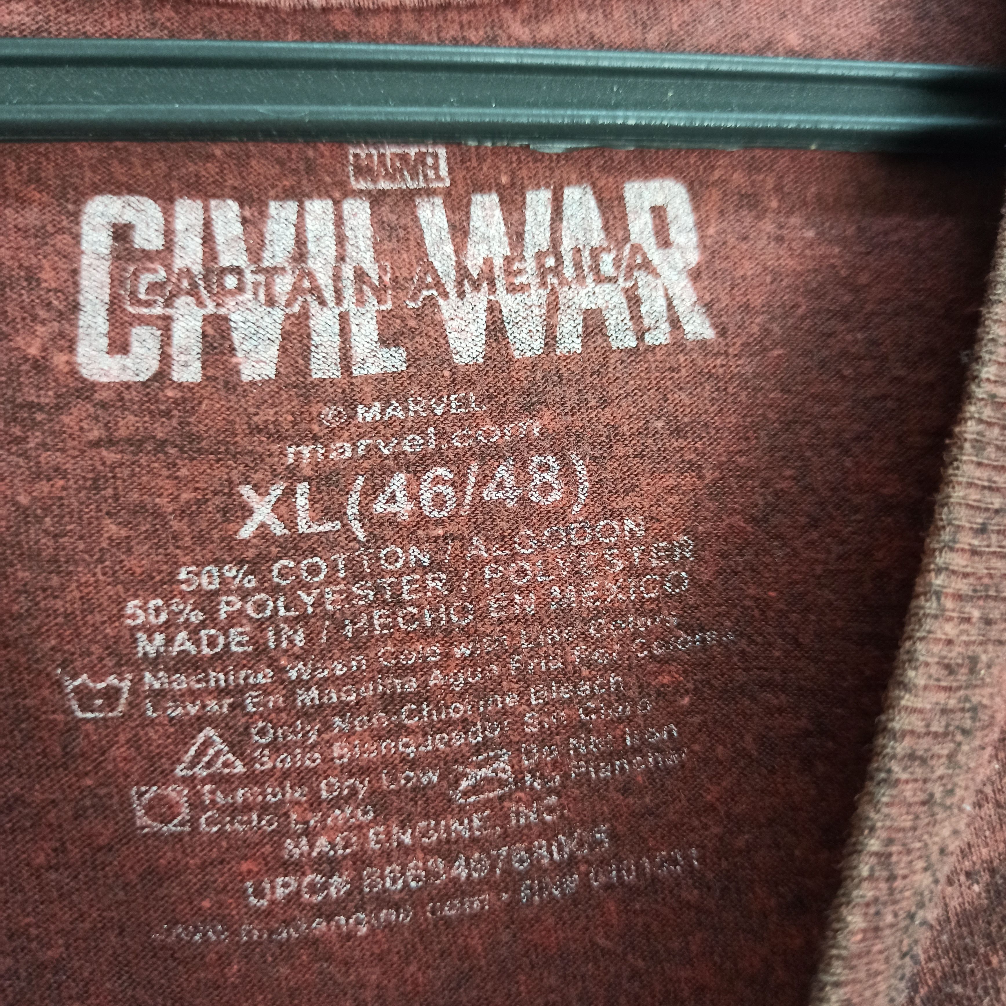 Mad Engine Marvel Comics Iron Man Vs Captain America Mad Engine Size US XL / EU 56 / 4 - 7 Thumbnail