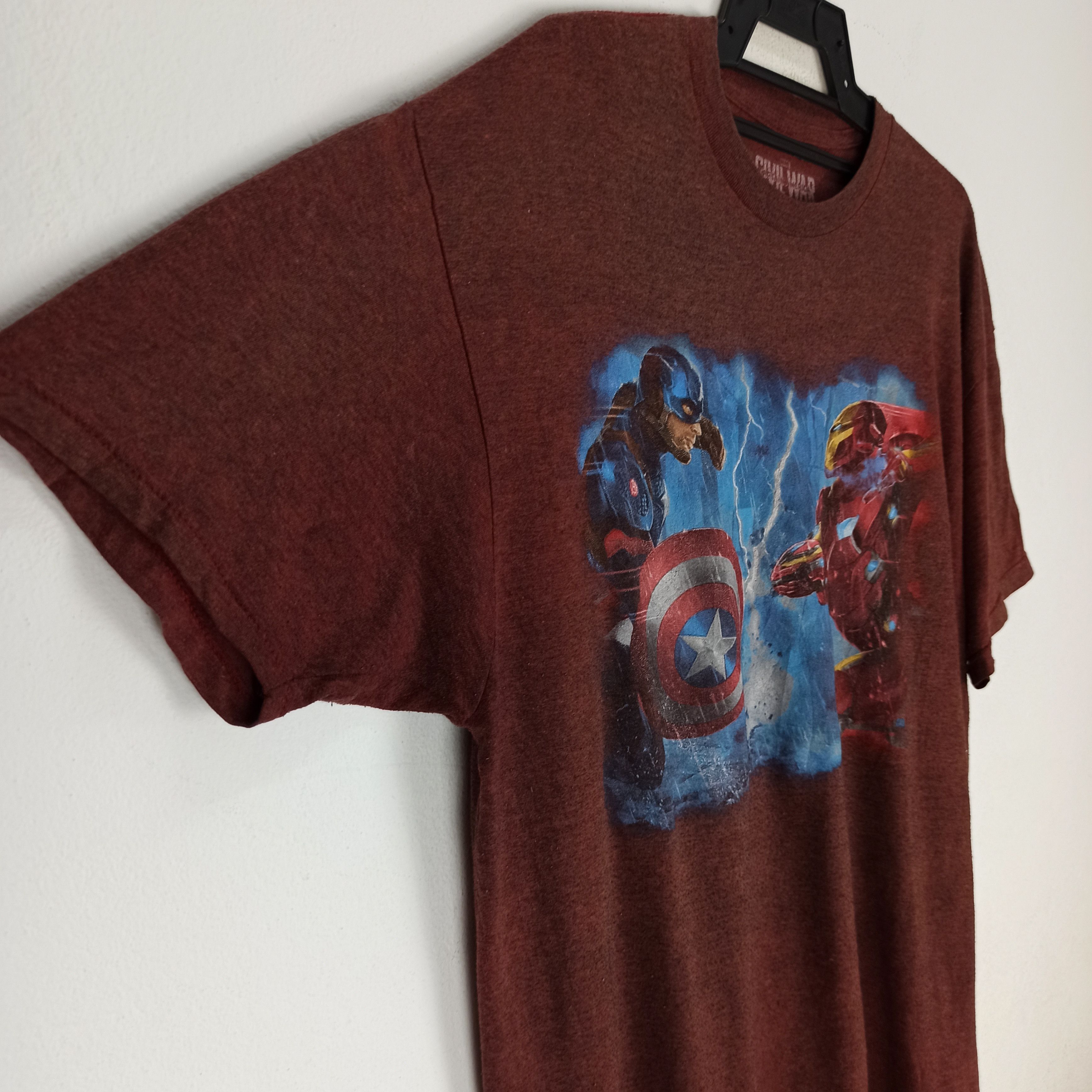 Mad Engine Marvel Comics Iron Man Vs Captain America Mad Engine Size US XL / EU 56 / 4 - 3 Thumbnail