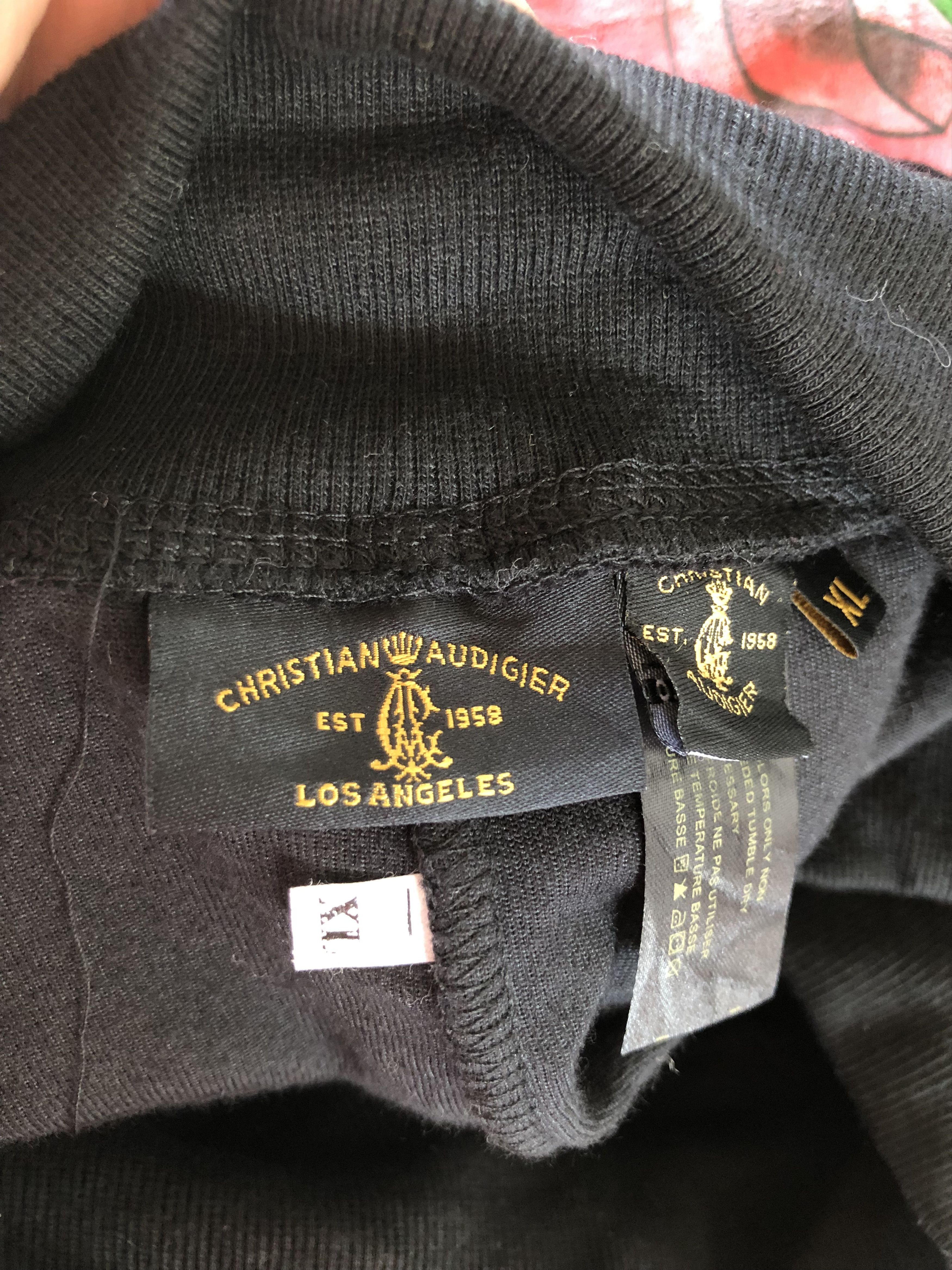 Christian Audigier RARE🔥VELVET FULLPRINT SWEATPANTS Size US 33 - 12 Thumbnail