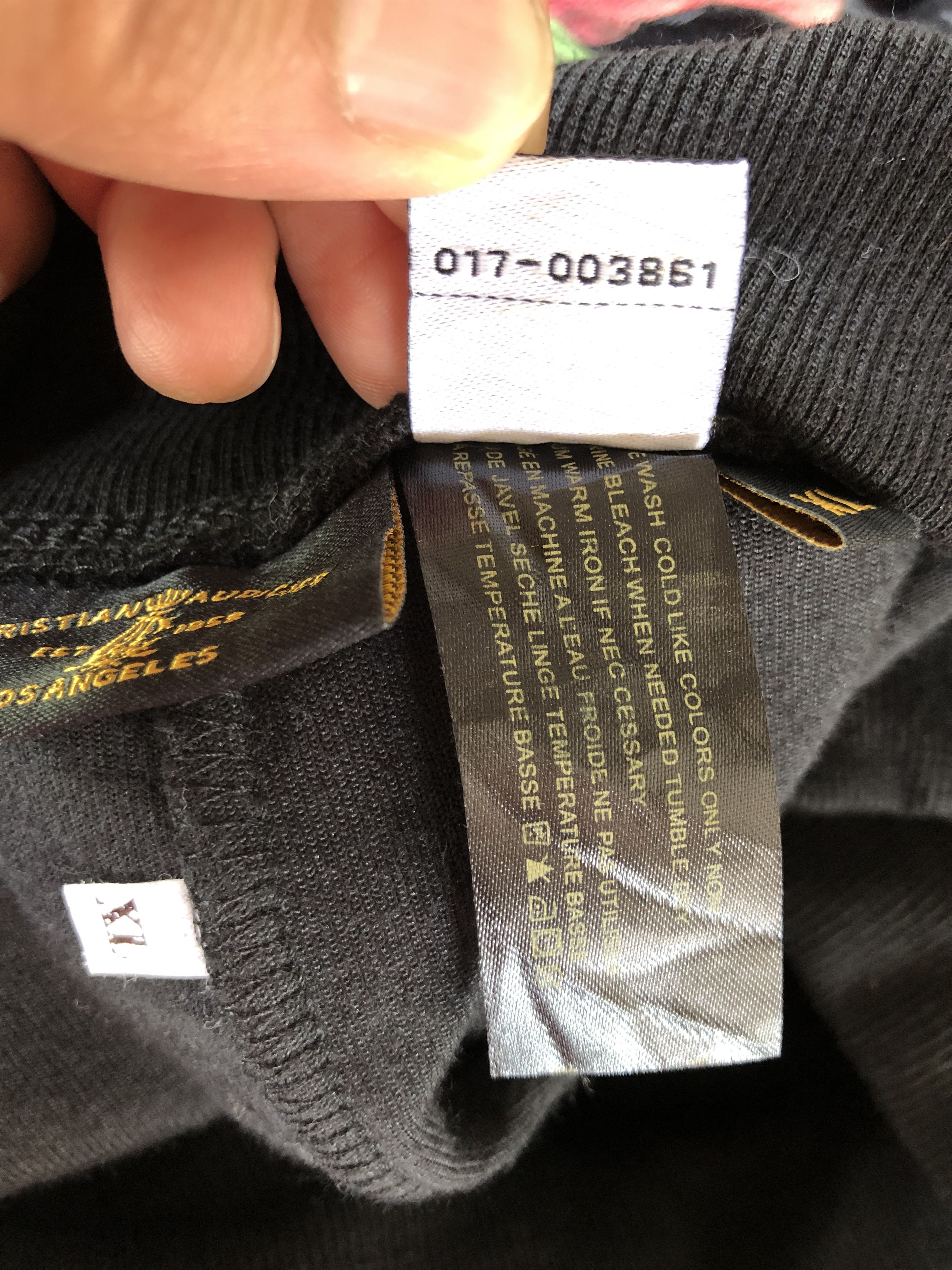 Christian Audigier RARE🔥VELVET FULLPRINT SWEATPANTS Size US 33 - 13 Thumbnail