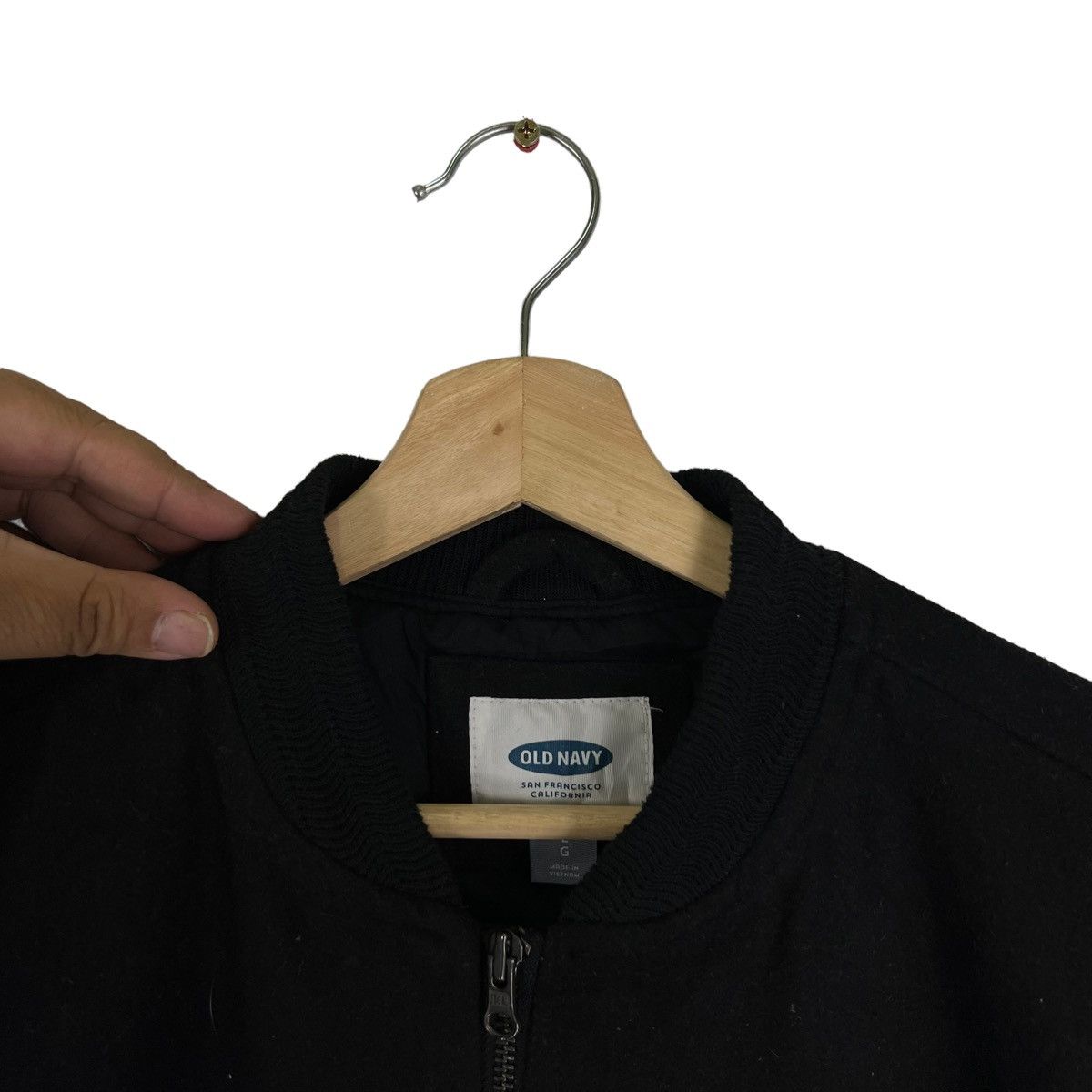 Japanese Brand VINTAGE VARSITY JACKET OLDNAVY INSPIRED BY ISSEY MIYAKE Size US L / EU 52-54 / 3 - 7 Thumbnail