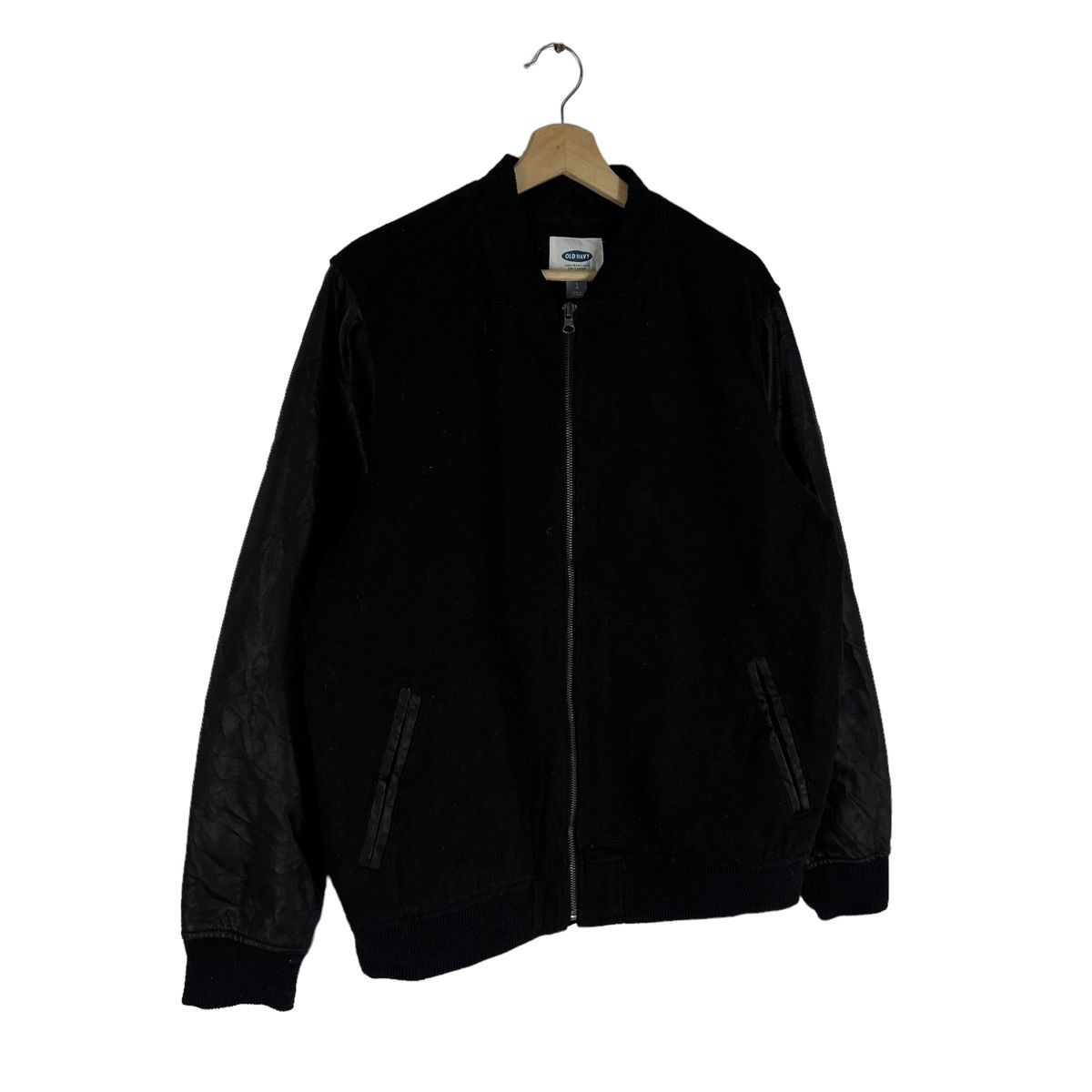 Japanese Brand VINTAGE VARSITY JACKET OLDNAVY INSPIRED BY ISSEY MIYAKE Size US L / EU 52-54 / 3 - 2 Thumbnail
