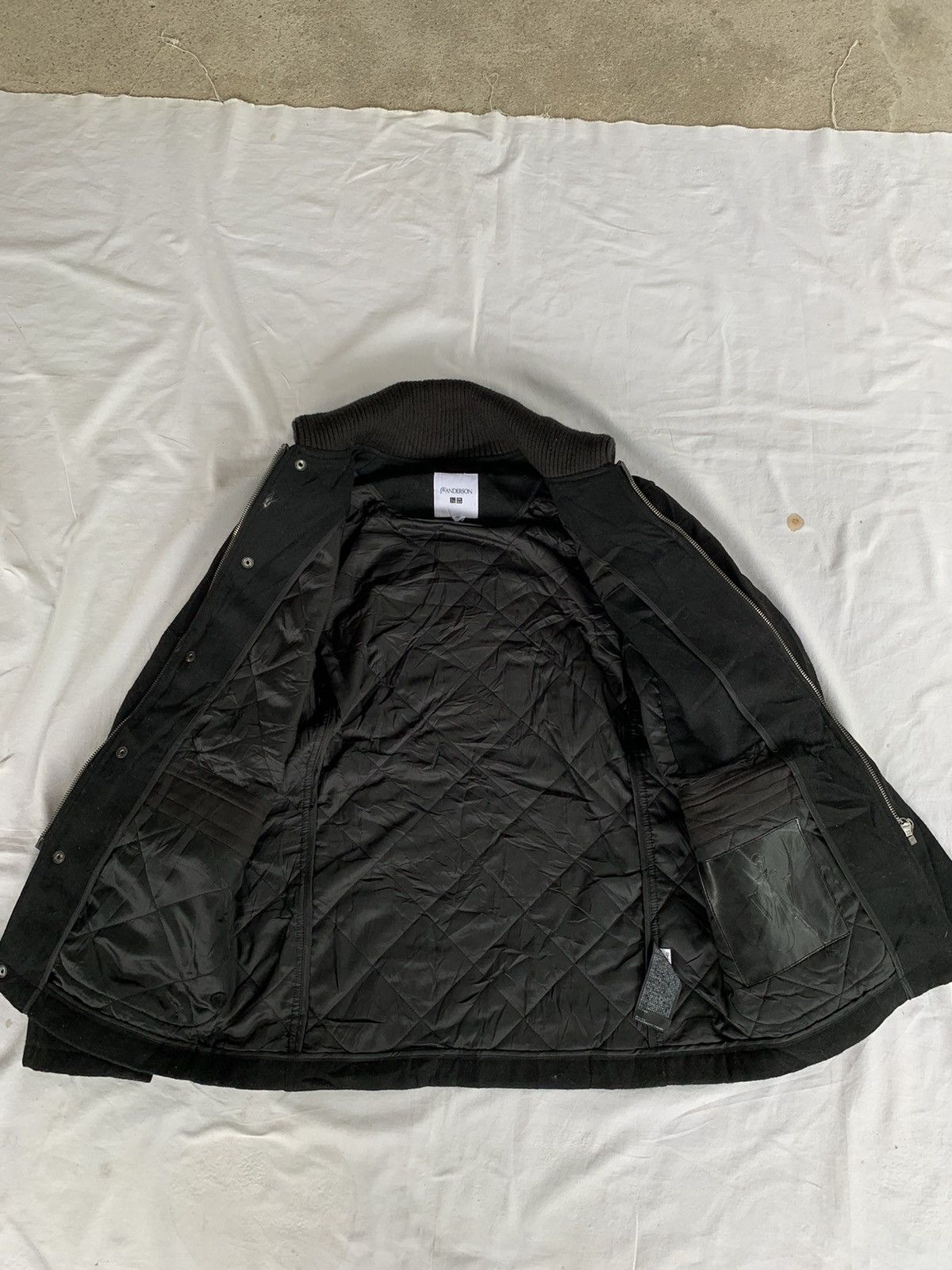 JW Anderson × Uniqlo J.W. Anderson Quilted CPO Wool Chore Jacket Size US M / EU 48-50 / 2 - 3 Thumbnail