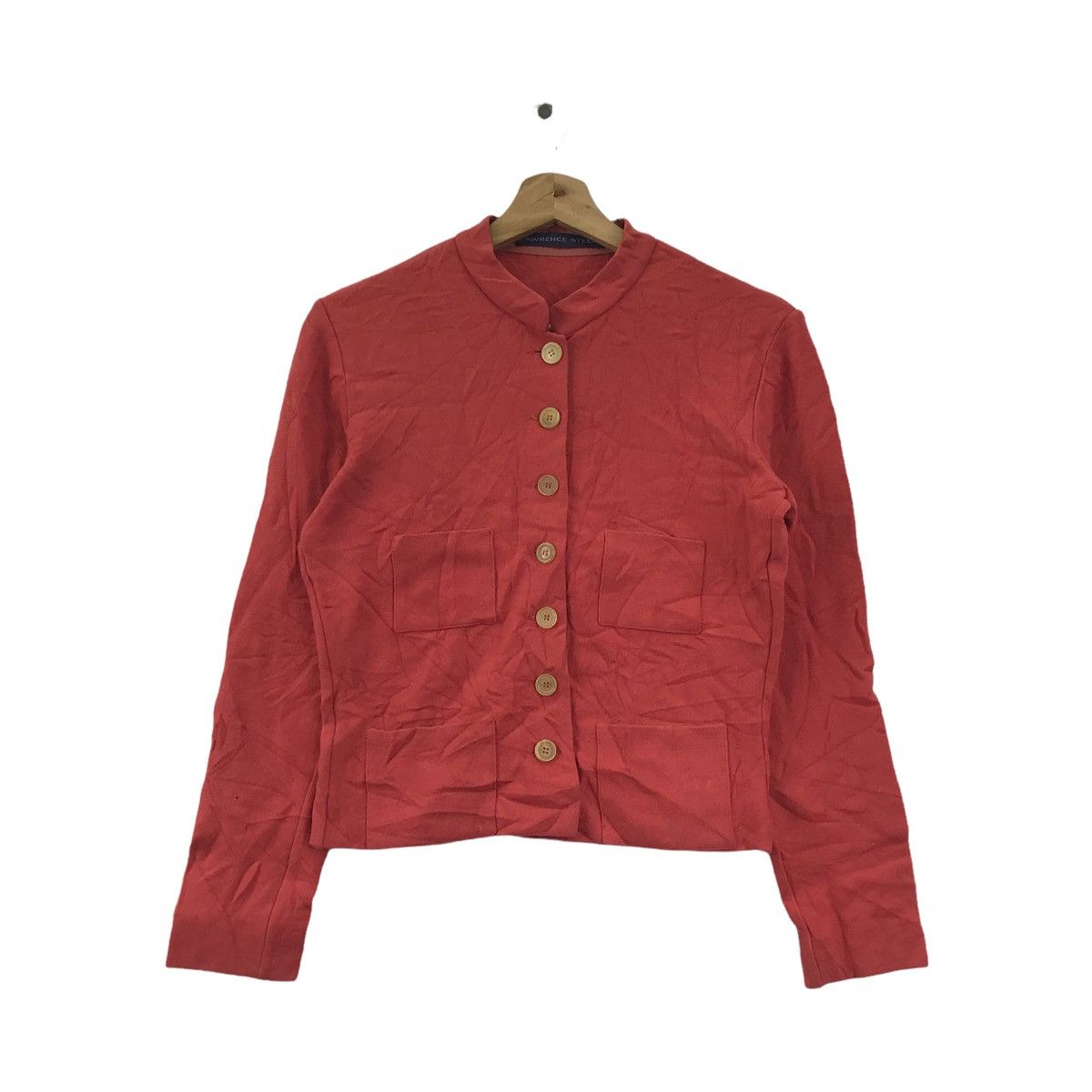 Vtg 90’ LAWRENCE DION STEELE Milan Minimalist Blouse