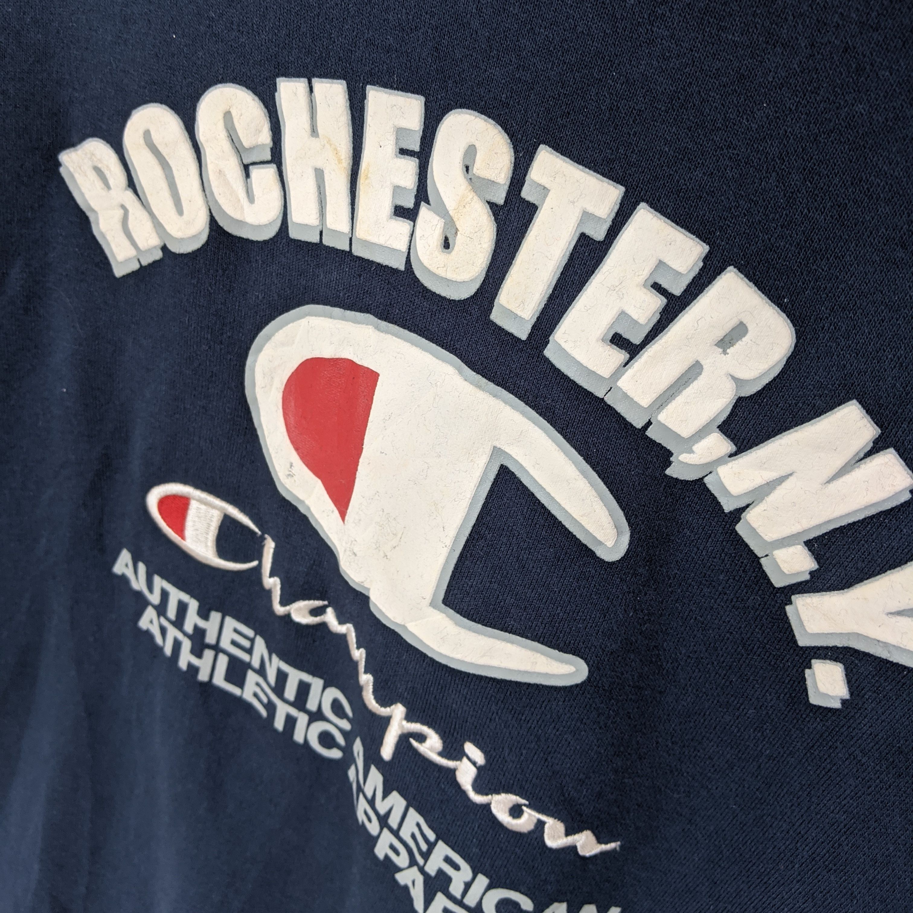Champion CHAMPION Rochester NY Big Logo Jumper Sweatshirt Size US S / EU 44-46 / 1 - 7 Thumbnail
