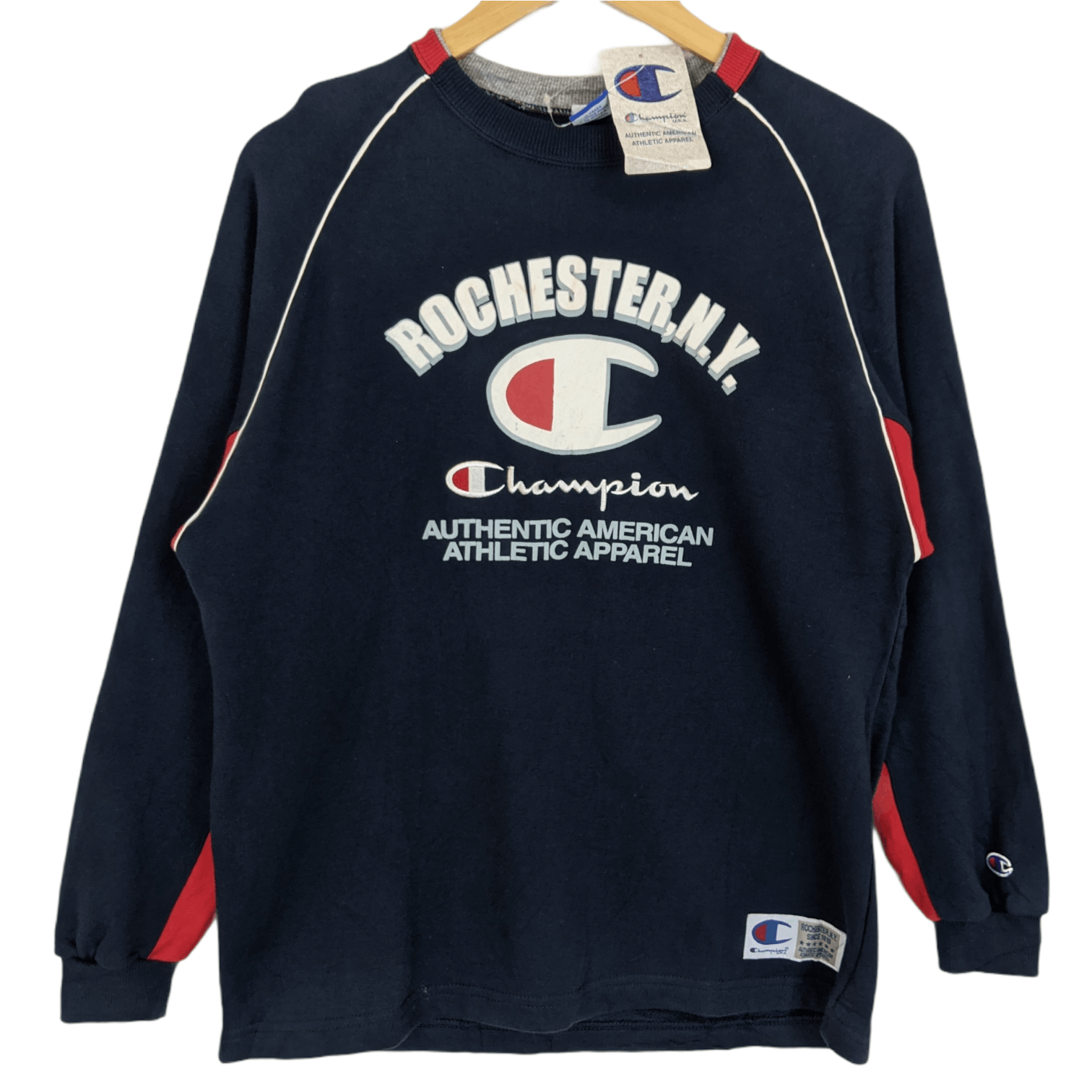 Champion CHAMPION Rochester NY Big Logo Jumper Sweatshirt Size US S / EU 44-46 / 1 - 2 Thumbnail