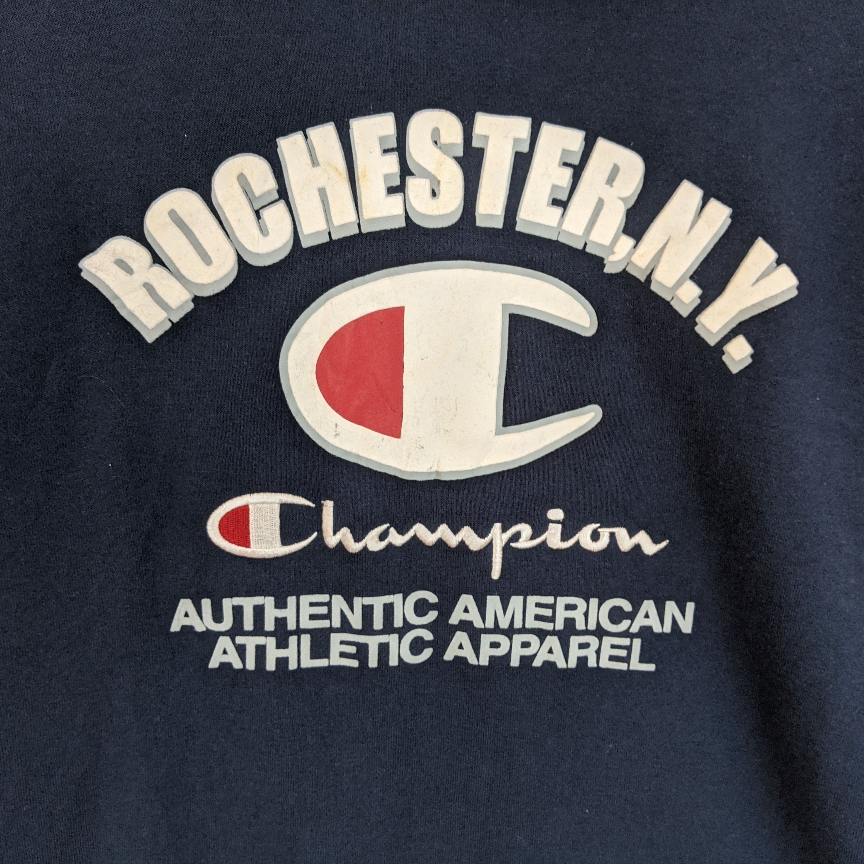 Champion CHAMPION Rochester NY Big Logo Jumper Sweatshirt Size US S / EU 44-46 / 1 - 6 Thumbnail