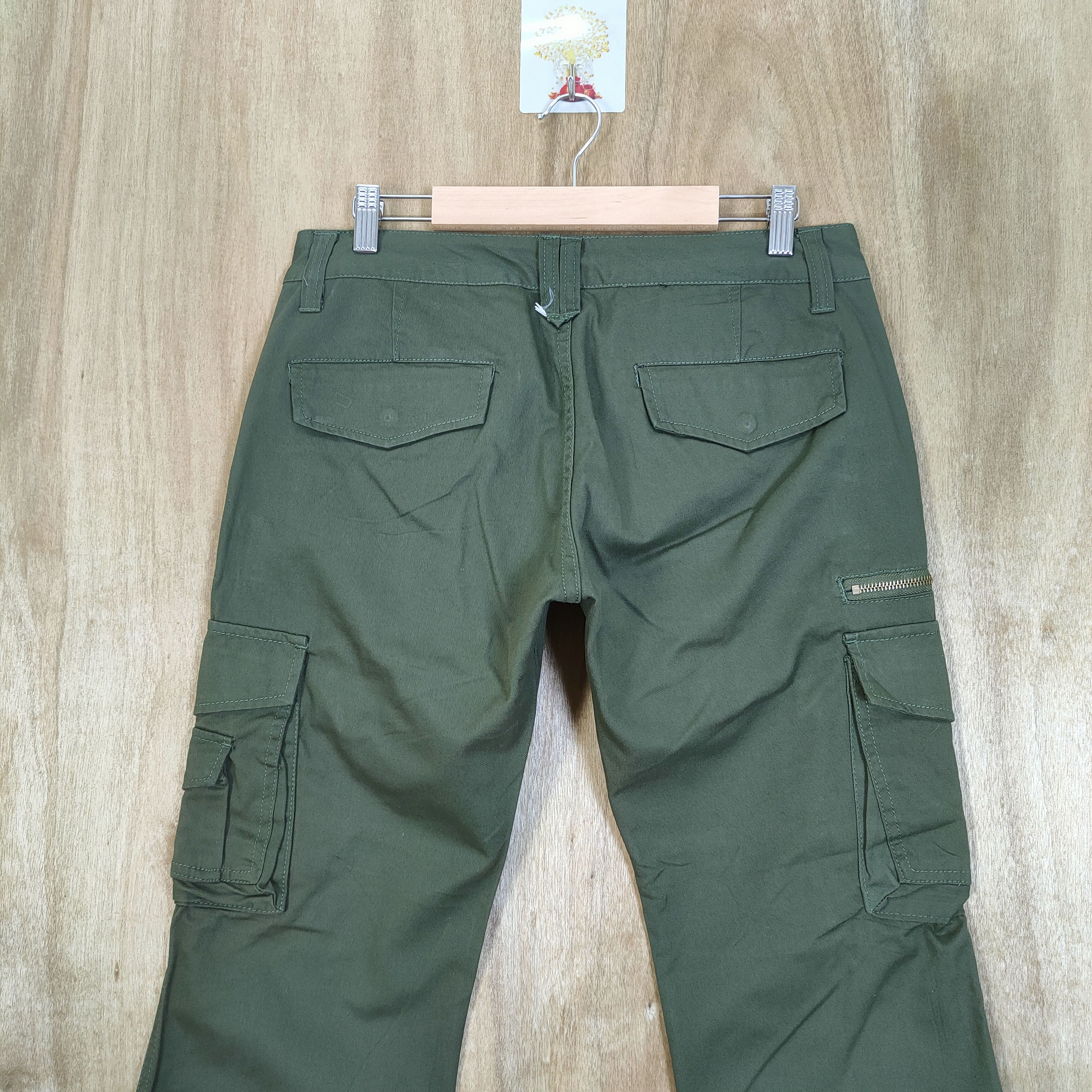 Roots ROOT THREE FLARE CARGO PANTS MULTIPOCKET TACTICAL Size US 31 - 7 Thumbnail