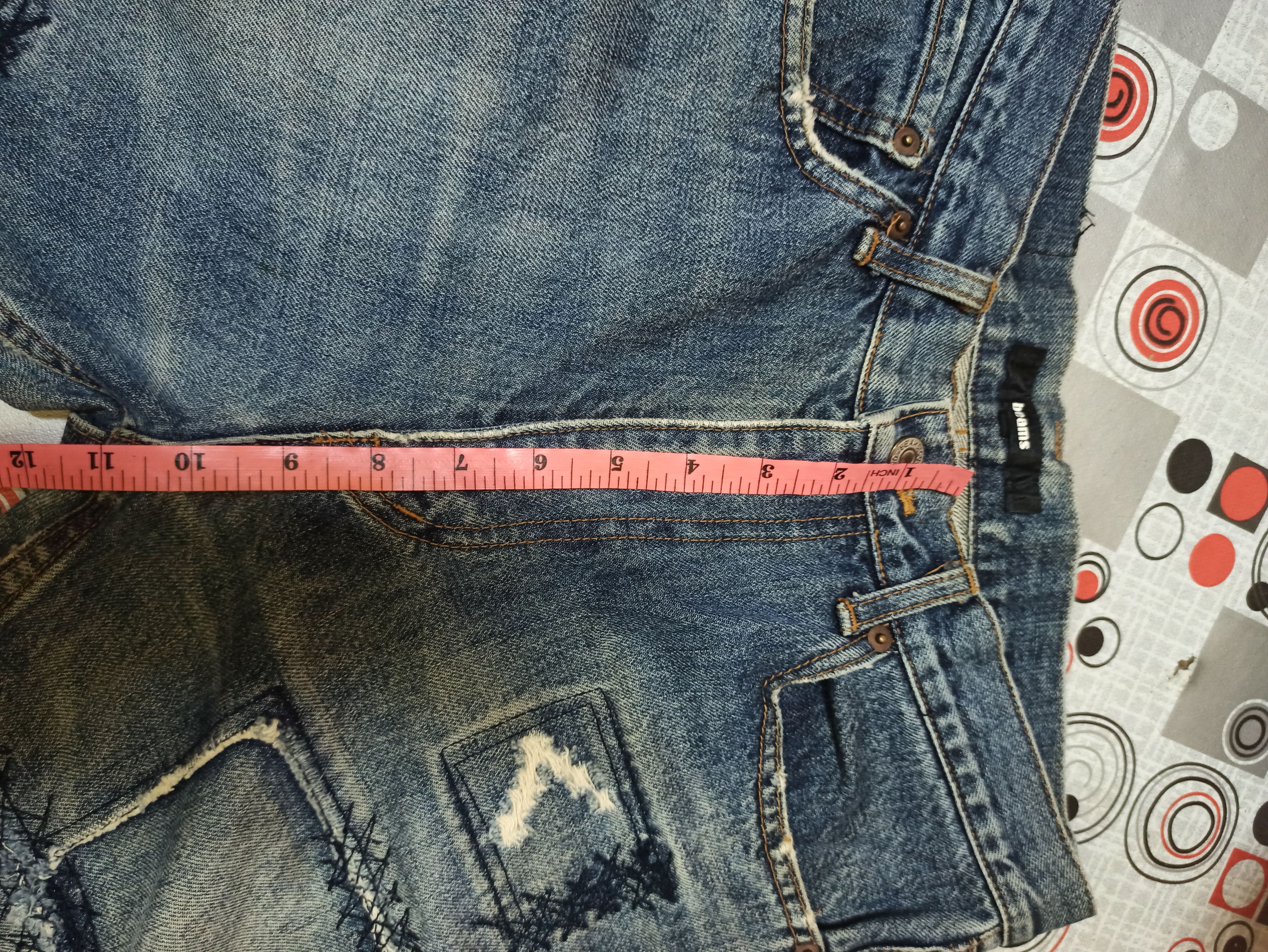 Beams Plus !Steals! Distressed Denim BEAMS Jeans Made In Japan Size US 28 / EU 44 - 12 Thumbnail