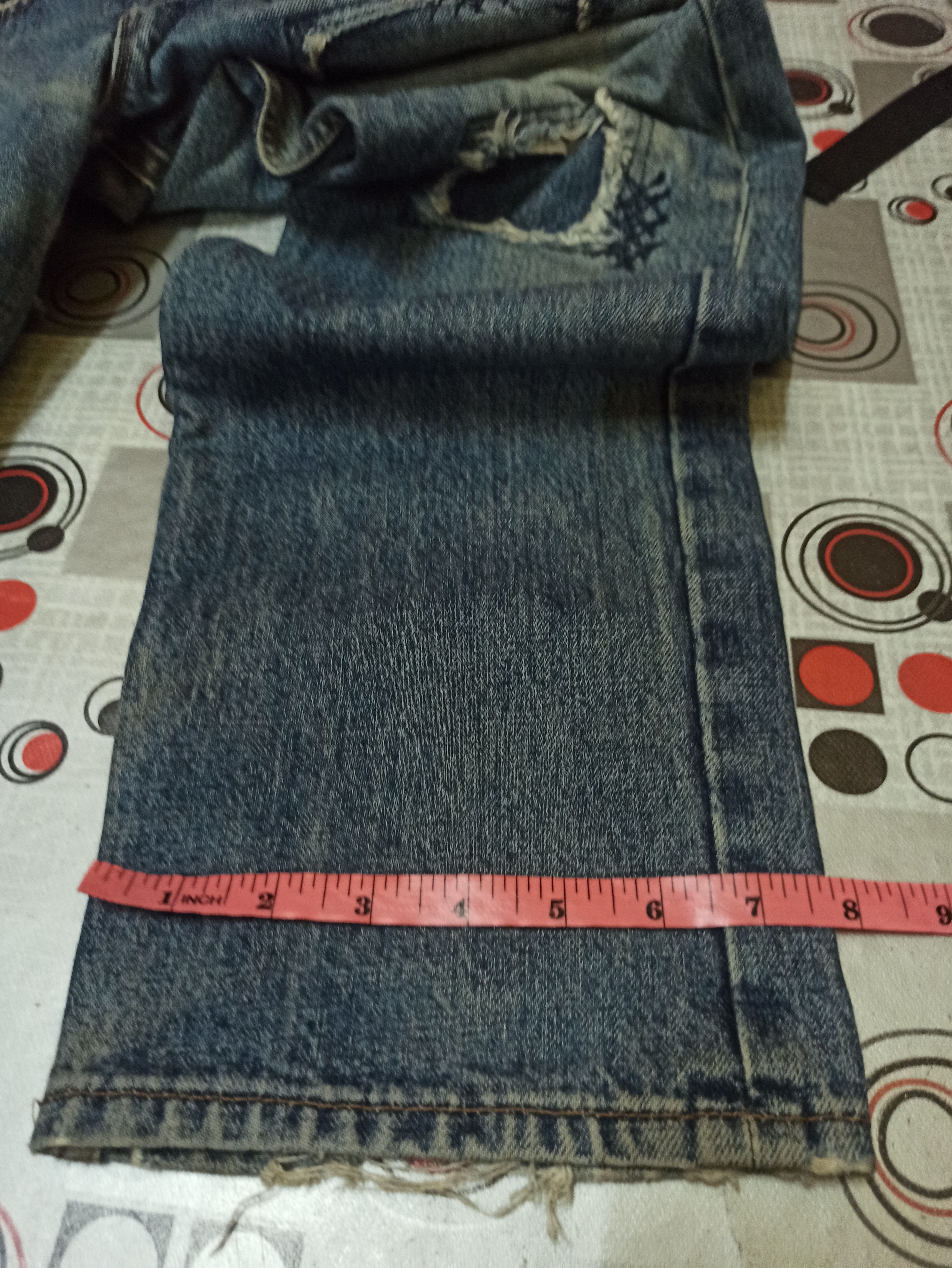 Beams Plus !Steals! Distressed Denim BEAMS Jeans Made In Japan Size US 28 / EU 44 - 14 Thumbnail