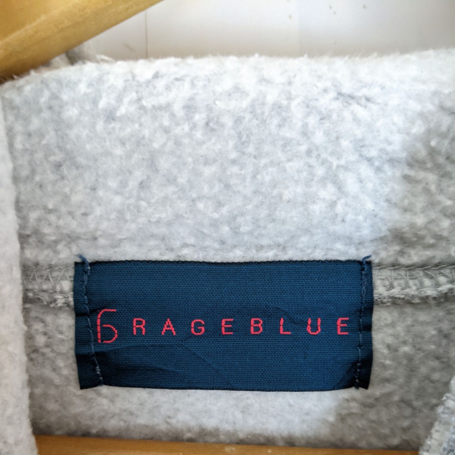 Japanese Brand × RAGEBLUE Vintage RAGEBLUE Plain Hoodie Size US M / EU 48-50 / 2 - 9 Thumbnail