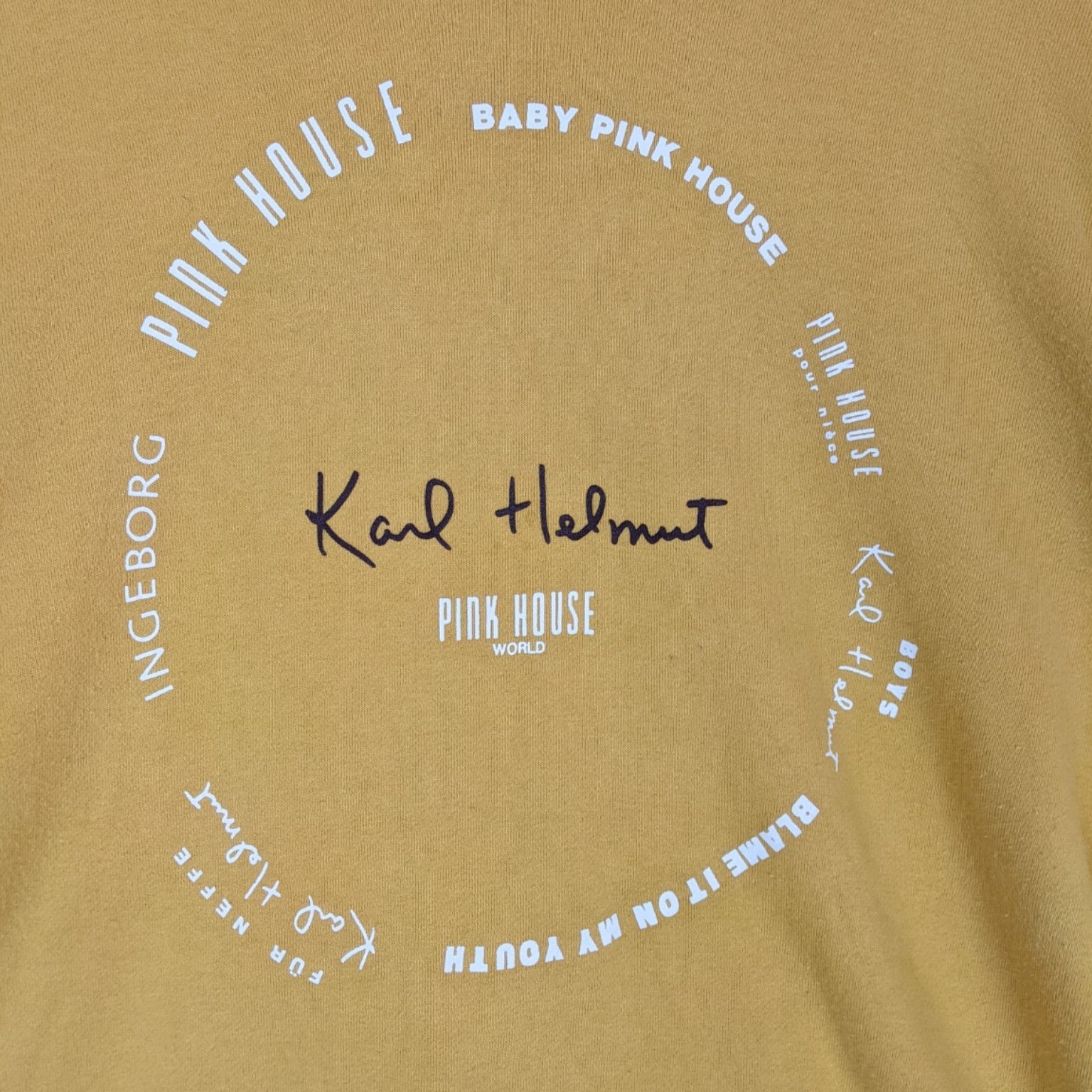 Karl Helmut KARL HELMUT Big Spell Out Oversize Jumper Sweatshirt Size US L / EU 52-54 / 3 - 5 Thumbnail