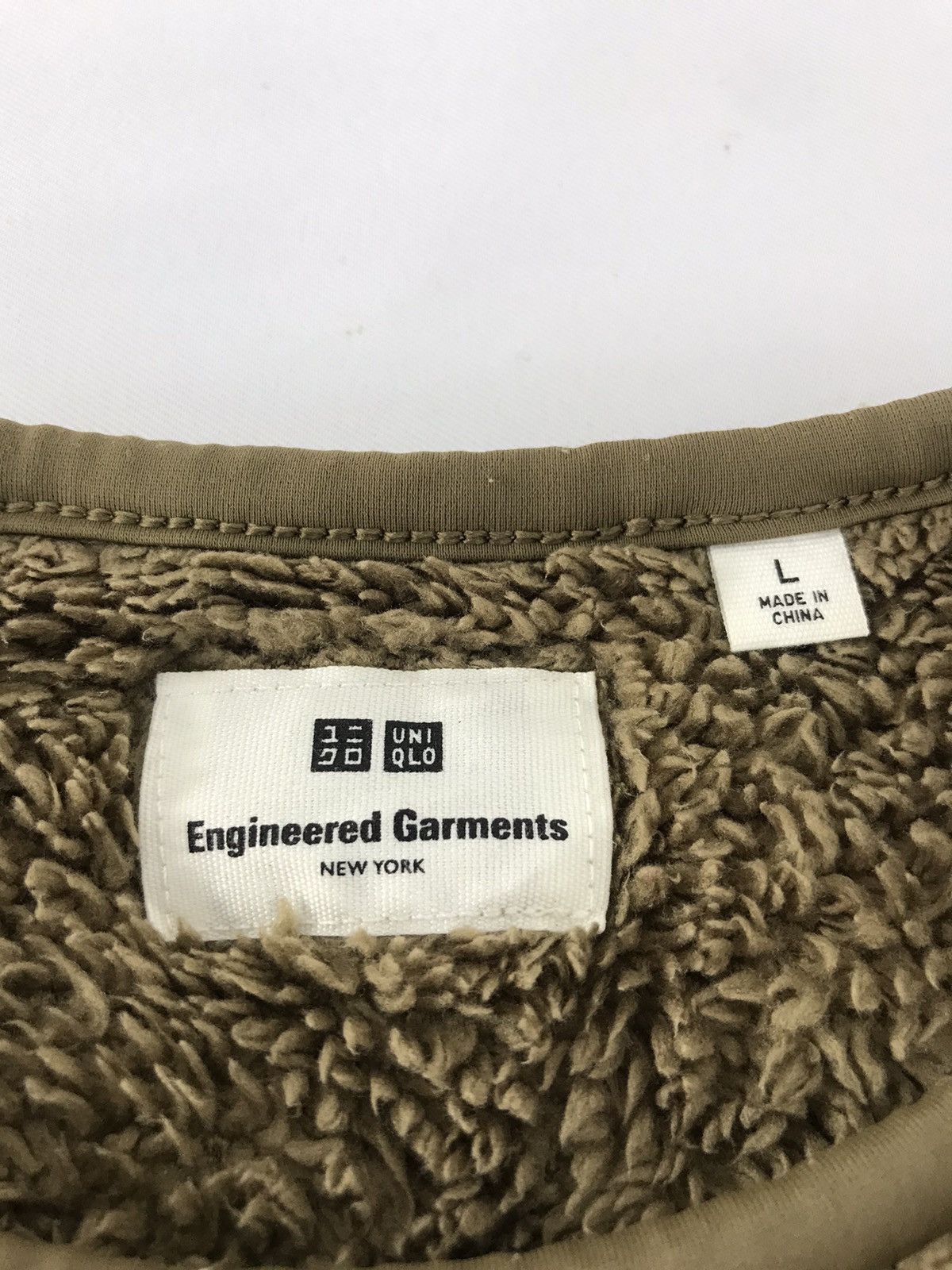 Engineered Garments × Japanese Brand Japanese Brand Engineered Garment Fluffy Wool Fleece Jacket Size US L / EU 52-54 / 3 - 5 Thumbnail