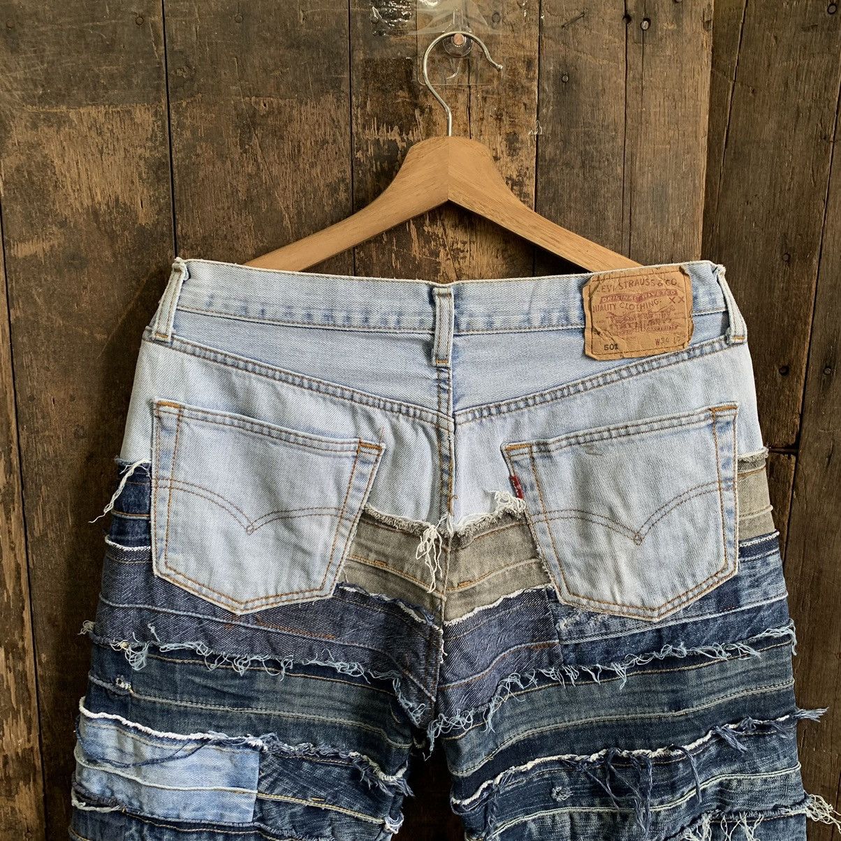 Levi's Vintage Clothing Reconstructed Levis Hagi Jeans Hysteric Glamour Style Size US 32 / EU 48 - 10 Thumbnail