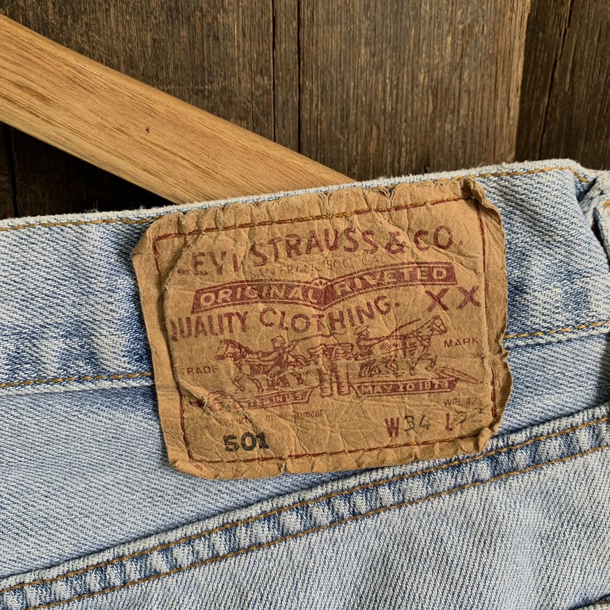 Levi's Vintage Clothing Reconstructed Levis Hagi Jeans Hysteric Glamour Style Size US 32 / EU 48 - 12 Thumbnail