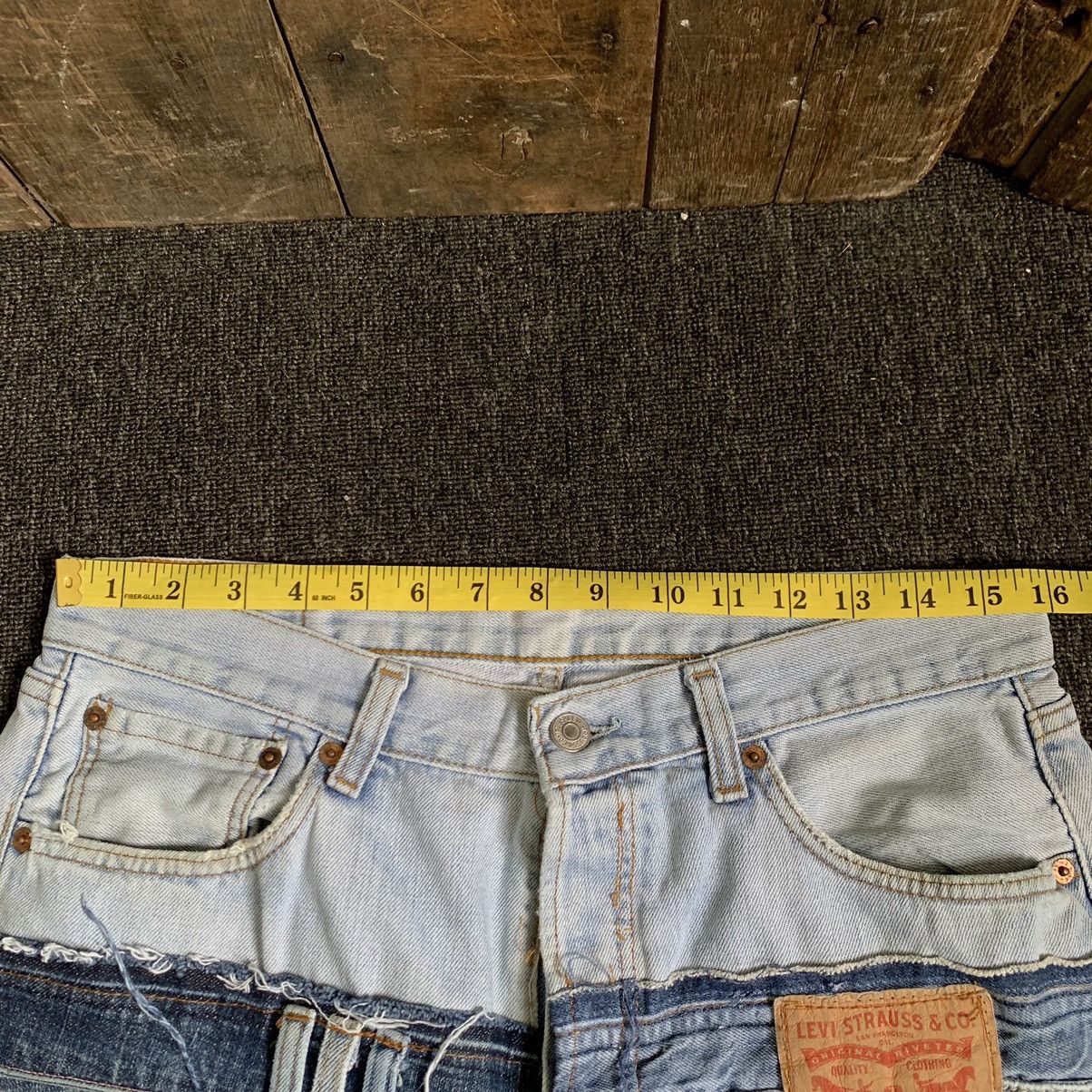 Levi's Vintage Clothing Reconstructed Levis Hagi Jeans Hysteric Glamour Style Size US 32 / EU 48 - 14 Thumbnail