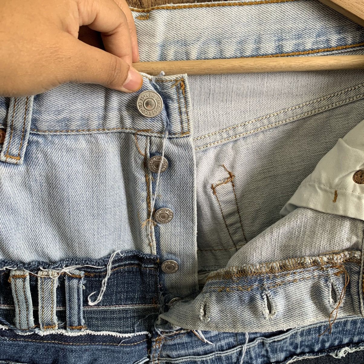 Levi's Vintage Clothing Reconstructed Levis Hagi Jeans Hysteric Glamour Style Size US 32 / EU 48 - 7 Thumbnail