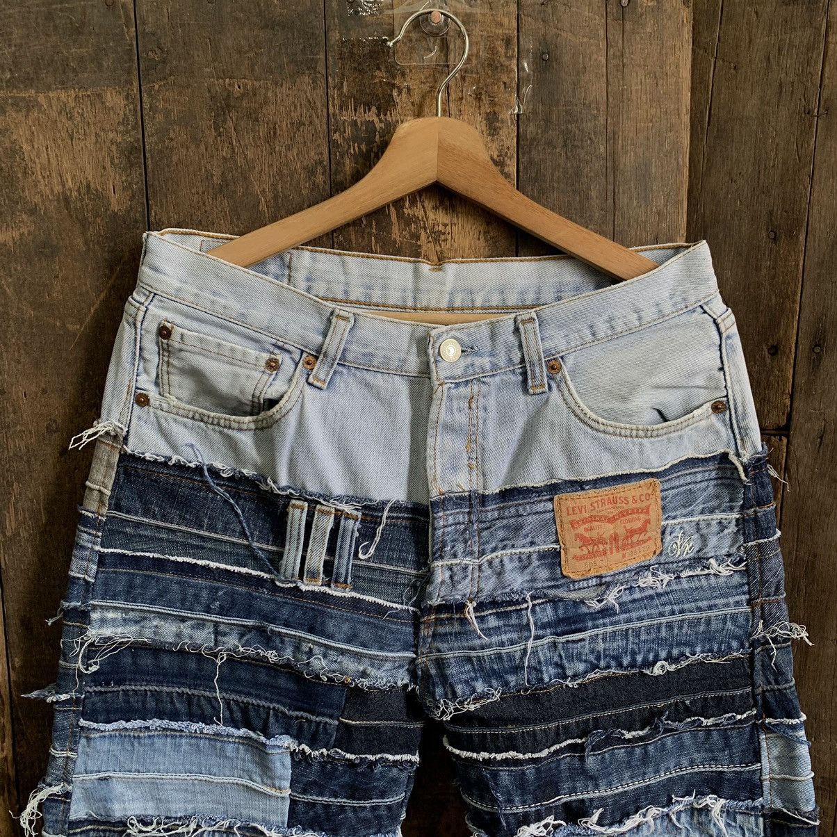 Levi's Vintage Clothing Reconstructed Levis Hagi Jeans Hysteric Glamour Style Size US 32 / EU 48 - 3 Thumbnail