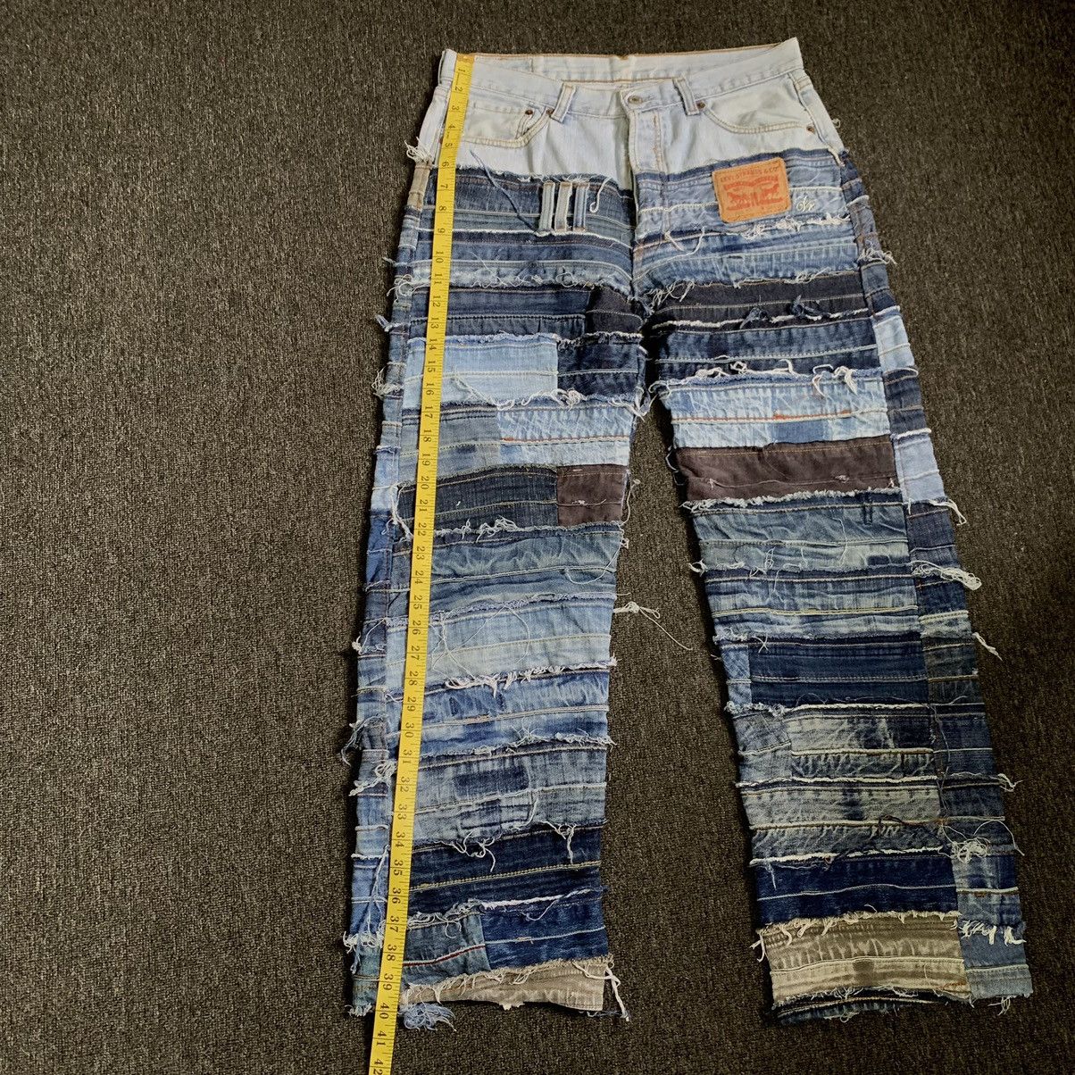 Levi's Vintage Clothing Reconstructed Levis Hagi Jeans Hysteric Glamour Style Size US 32 / EU 48 - 17 Thumbnail
