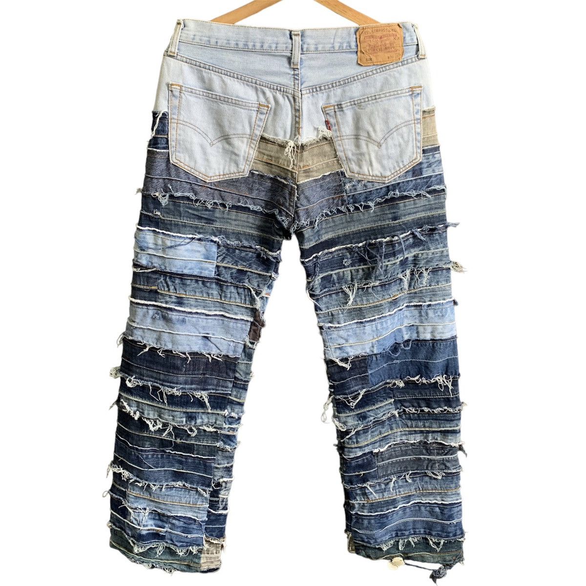 Levi's Vintage Clothing Reconstructed Levis Hagi Jeans Hysteric Glamour Style Size US 32 / EU 48 - 2 Thumbnail