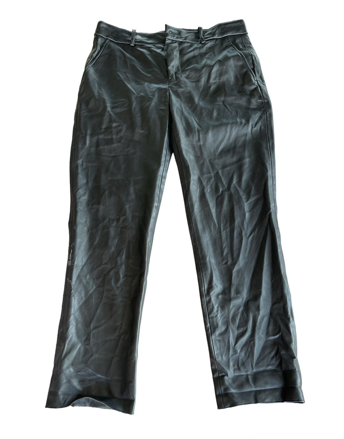Zara Zara Leather Pants Size 31" - 1 Thumbnail