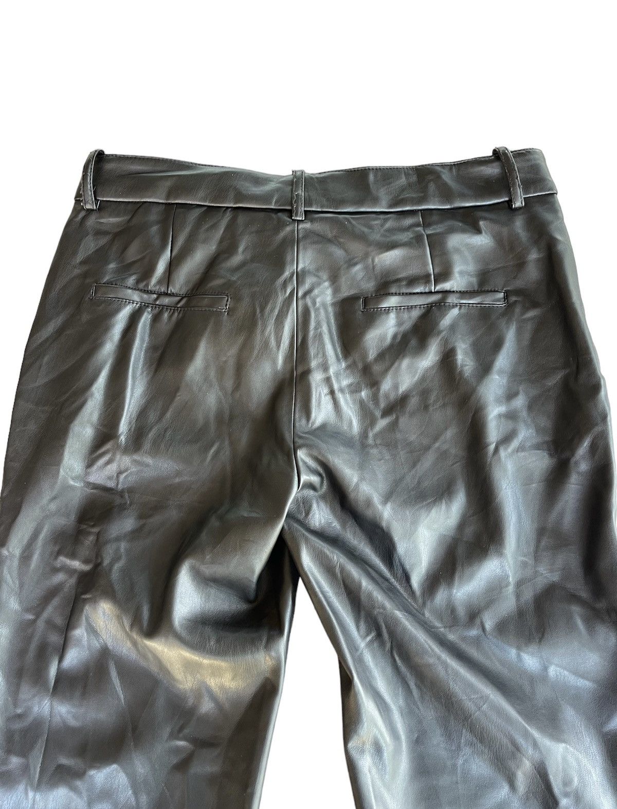 Zara Zara Leather Pants Size 31" - 6 Thumbnail