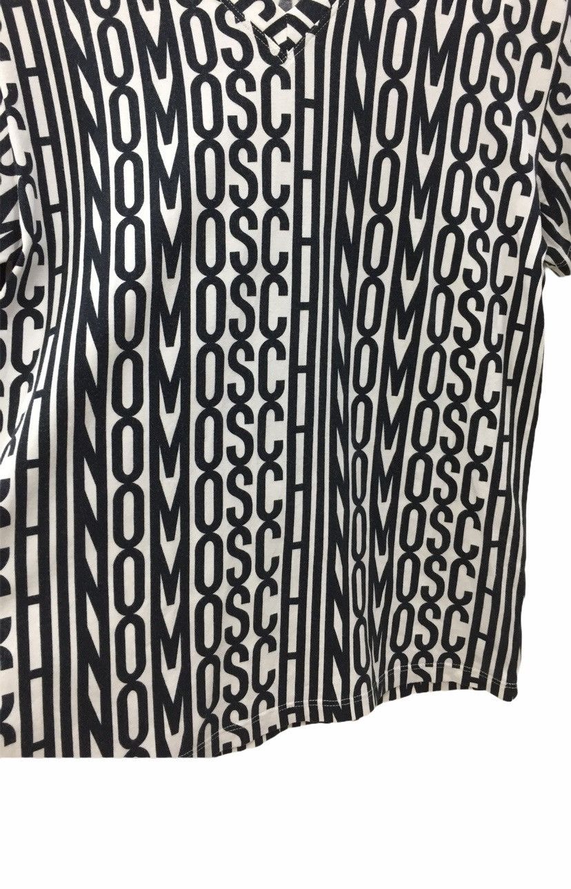 Moschino 90’s full print logo tee / palace denim print inspiration Size US M / EU 48-50 / 2 - 5 Thumbnail