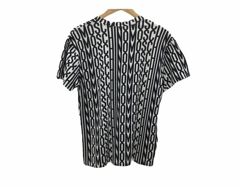 Moschino 90’s full print logo tee / palace denim print inspiration Size US M / EU 48-50 / 2 - 6 Thumbnail