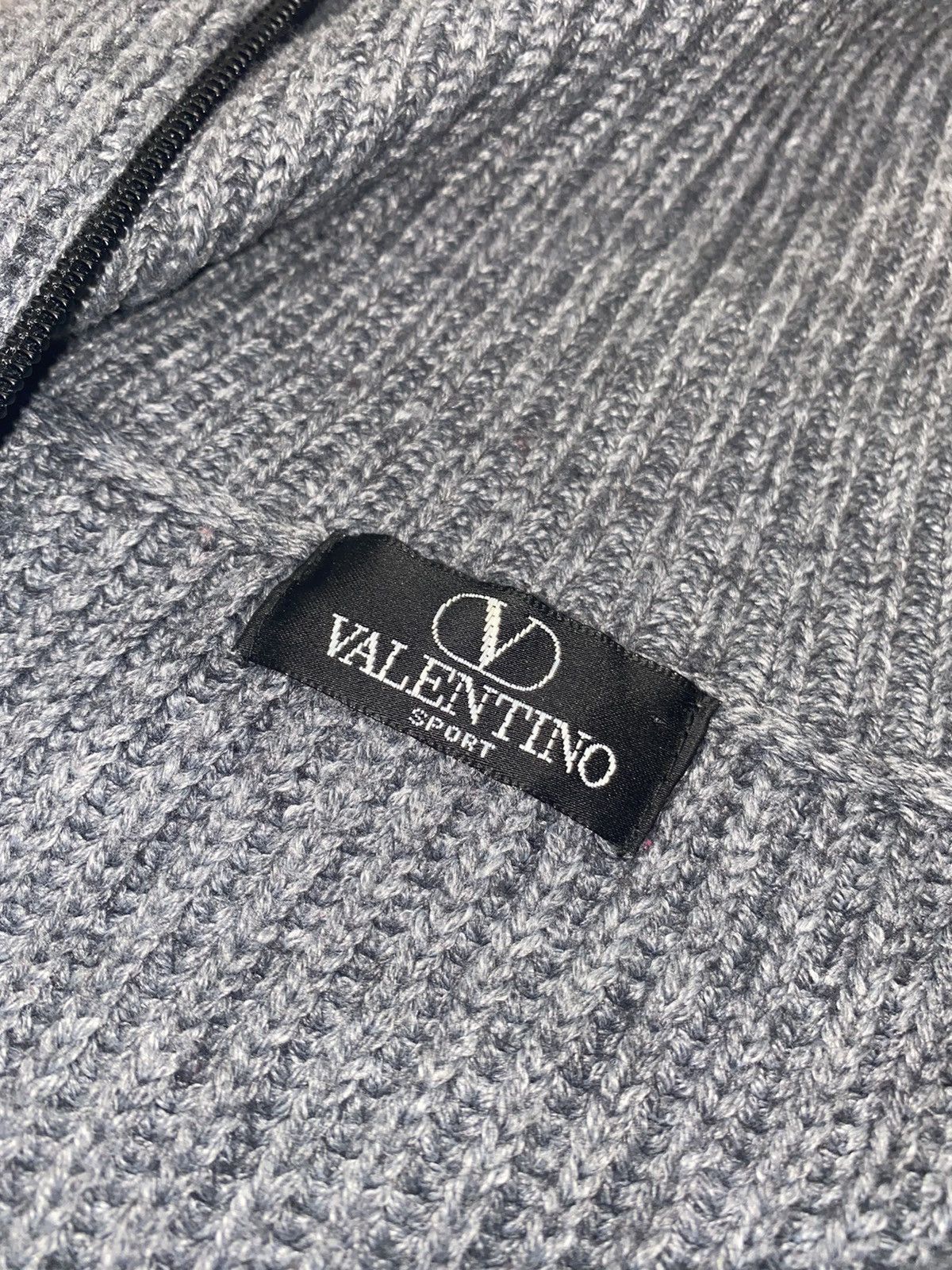 Valentino Valentino Wool Zipped Turtleneck Sweater Size US XL / EU 56 / 4 - 17 Thumbnail