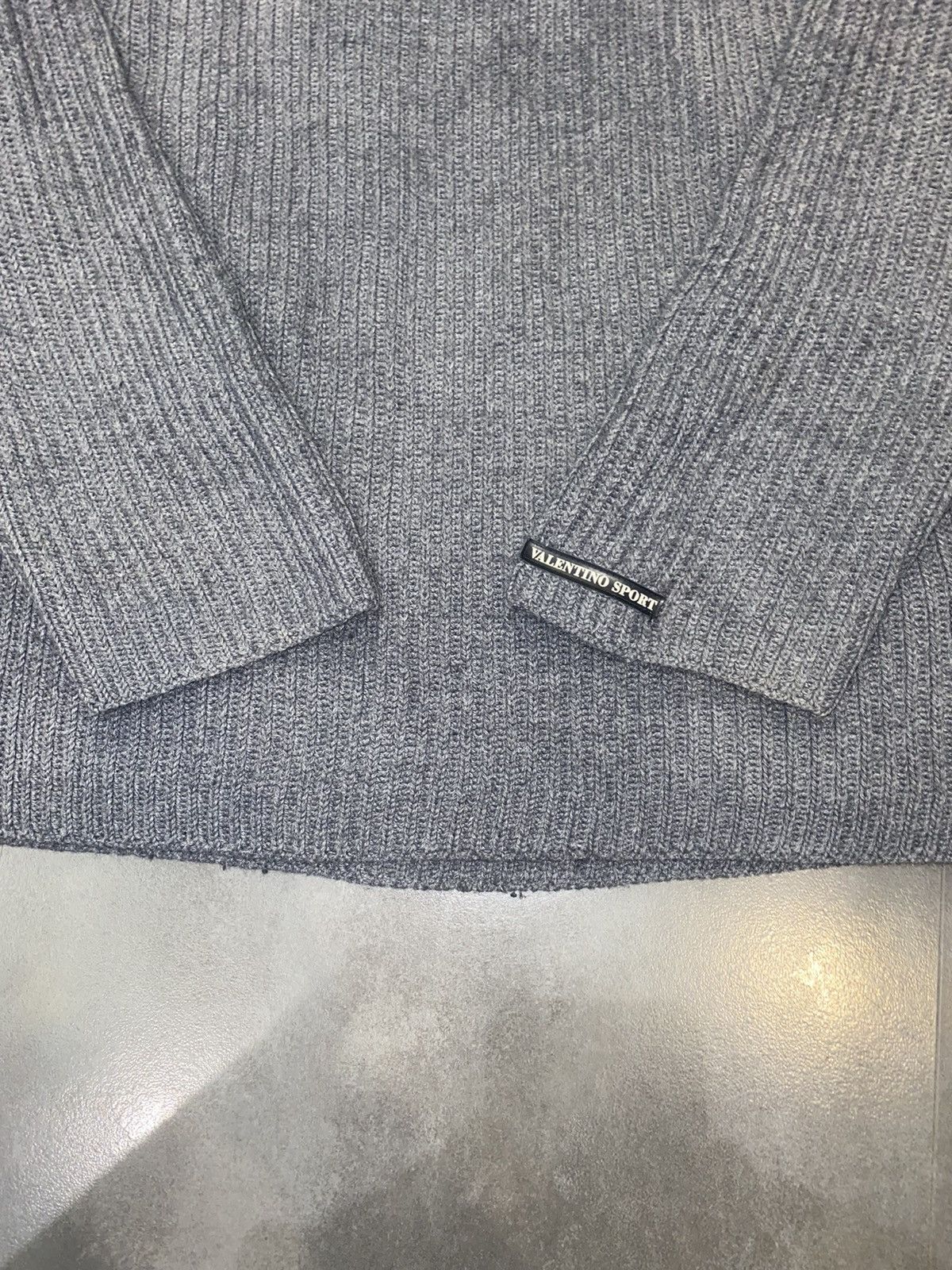 Valentino Valentino Wool Zipped Turtleneck Sweater Size US XL / EU 56 / 4 - 13 Thumbnail