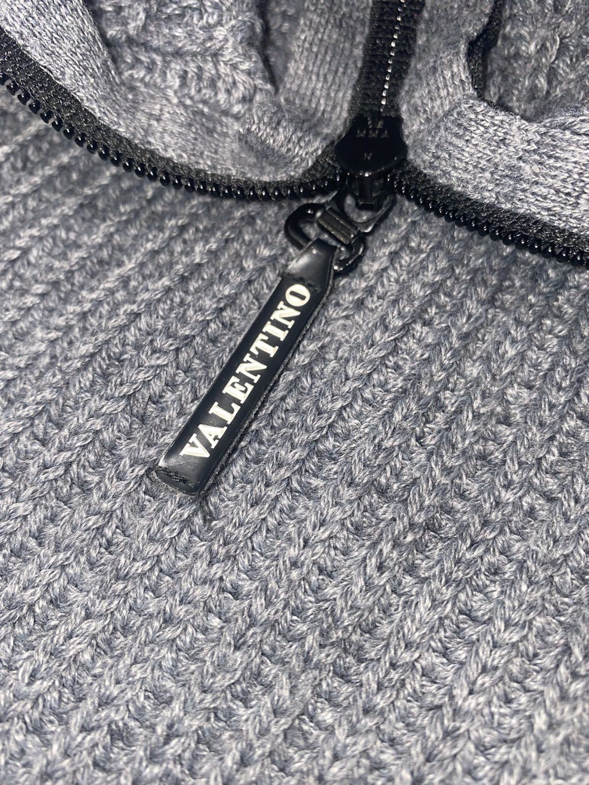 Valentino Valentino Wool Zipped Turtleneck Sweater Size US XL / EU 56 / 4 - 15 Thumbnail