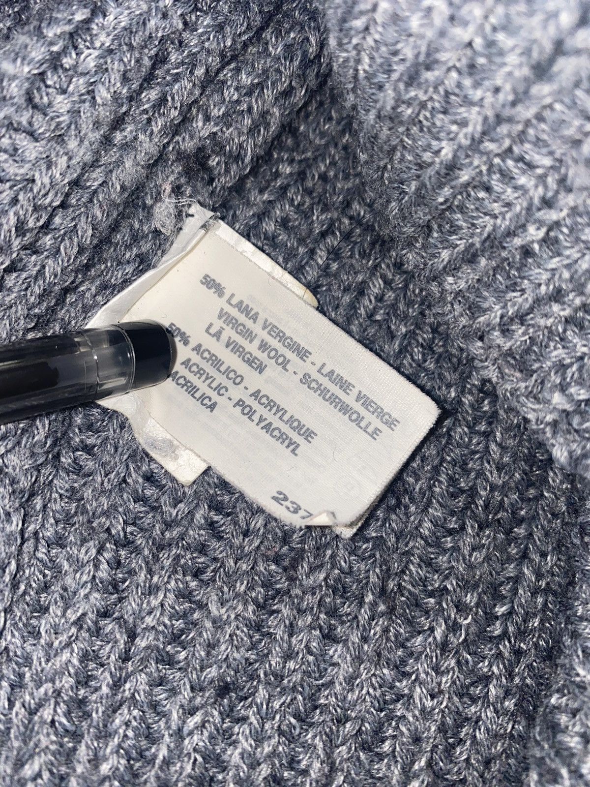 Valentino Valentino Wool Zipped Turtleneck Sweater Size US XL / EU 56 / 4 - 20 Thumbnail