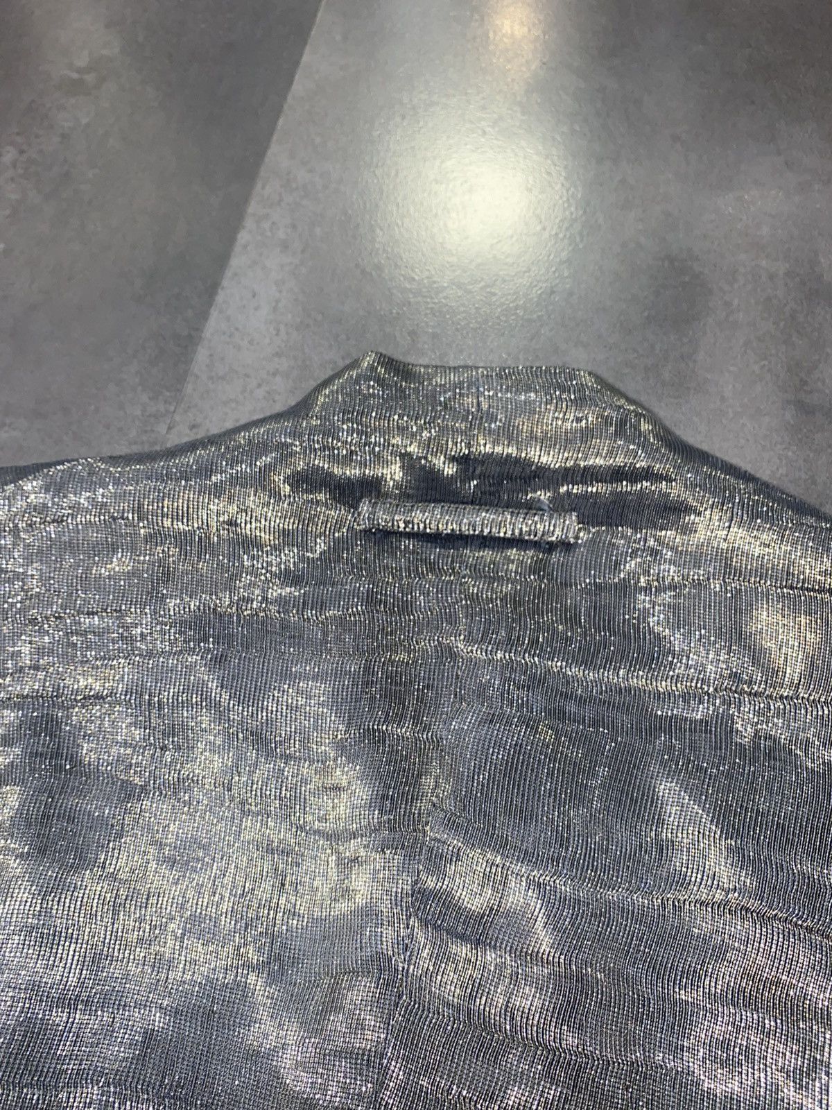 Archive Jean Paul Gaultier Glitter Silver Vest