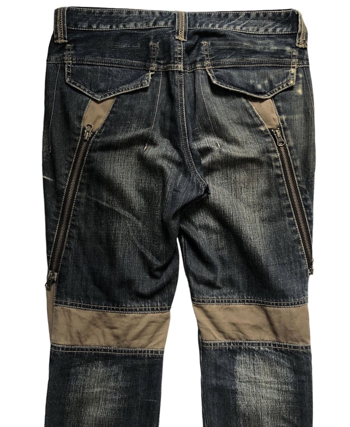 PPFM ppfm multipocket zipper denim pants Size US 30 / EU 46 - 12 Thumbnail