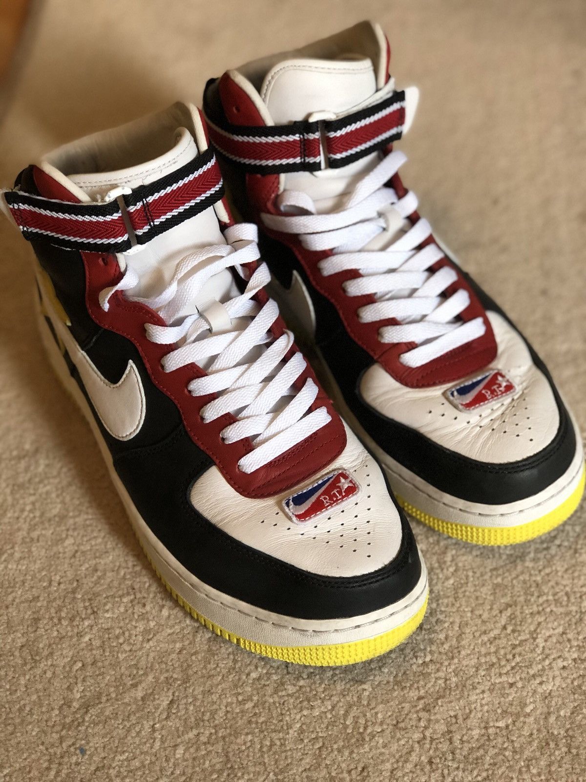Nike × Riccardo Tisci Nike Lab X Riccardo Tisci Air Force 1 Hi / RT Size US 10.5 / EU 43-44 - 4 Thumbnail