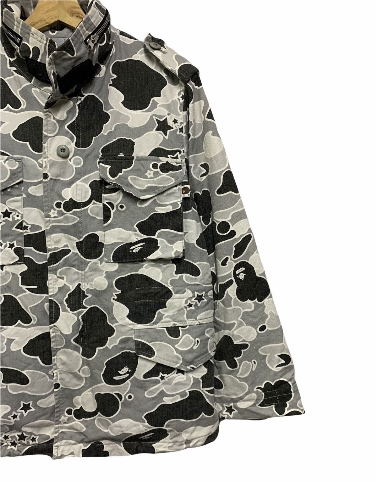 Bape STAR CAMO M-65 JACKET Size US S / EU 44-46 / 1 - 2 Thumbnail