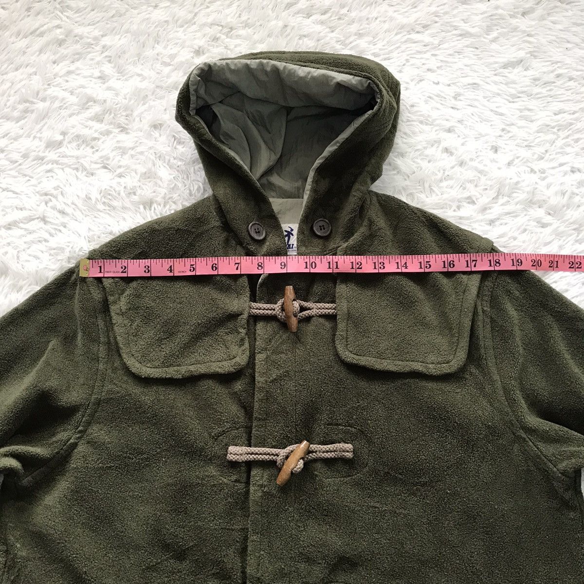 Hai Sporting Gear Nice Hai Sporting Gear Fleece Like Duffle Coat Hooded Style Size US M / EU 48-50 / 2 - 16 Thumbnail