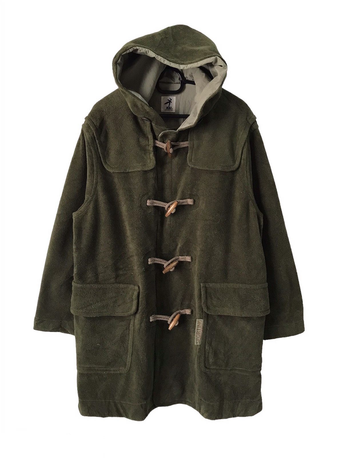Hai Sporting Gear Nice Hai Sporting Gear Fleece Like Duffle Coat Hooded Style Size US M / EU 48-50 / 2 - 1 Thumbnail