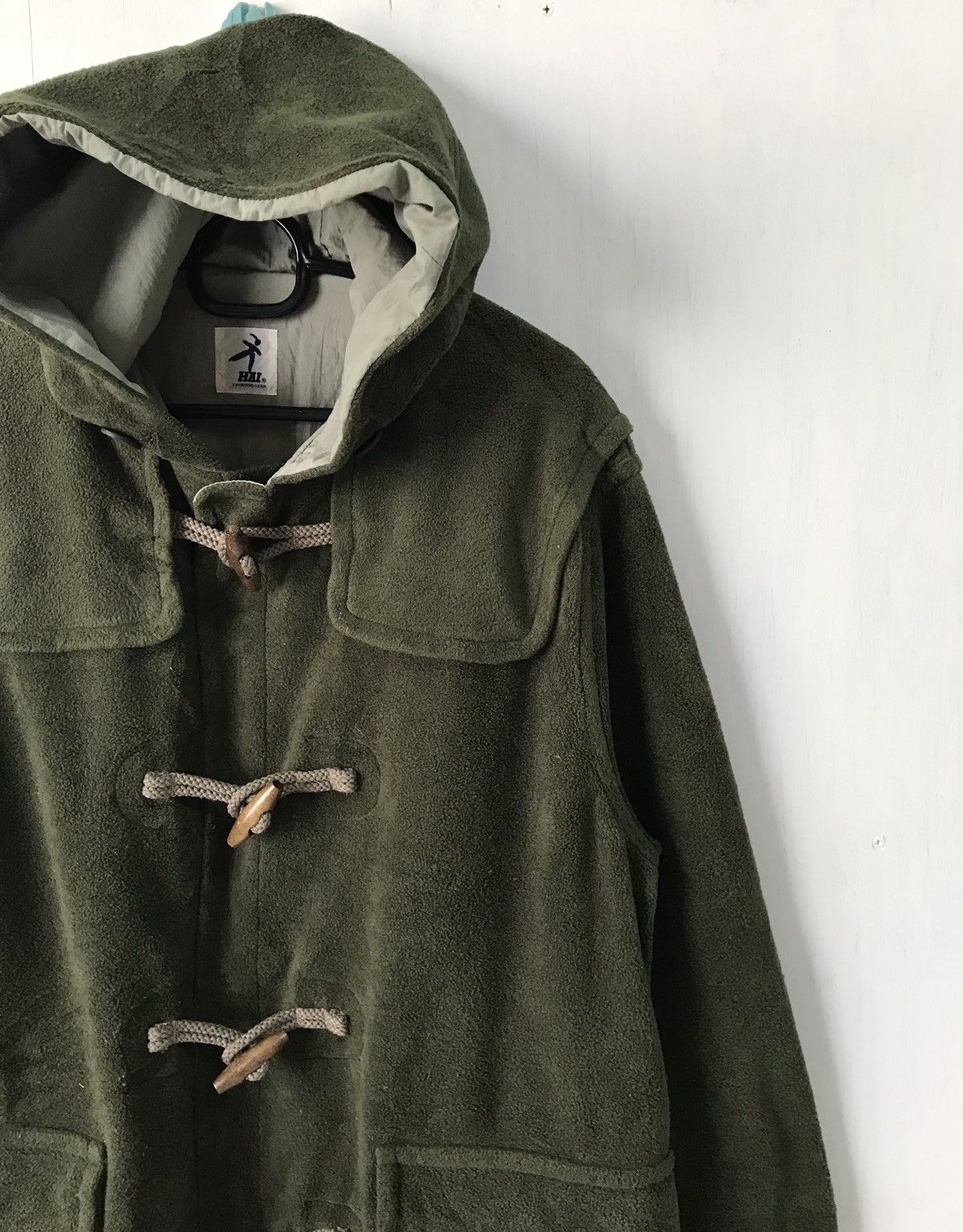 Hai Sporting Gear Nice Hai Sporting Gear Fleece Like Duffle Coat Hooded Style Size US M / EU 48-50 / 2 - 4 Thumbnail