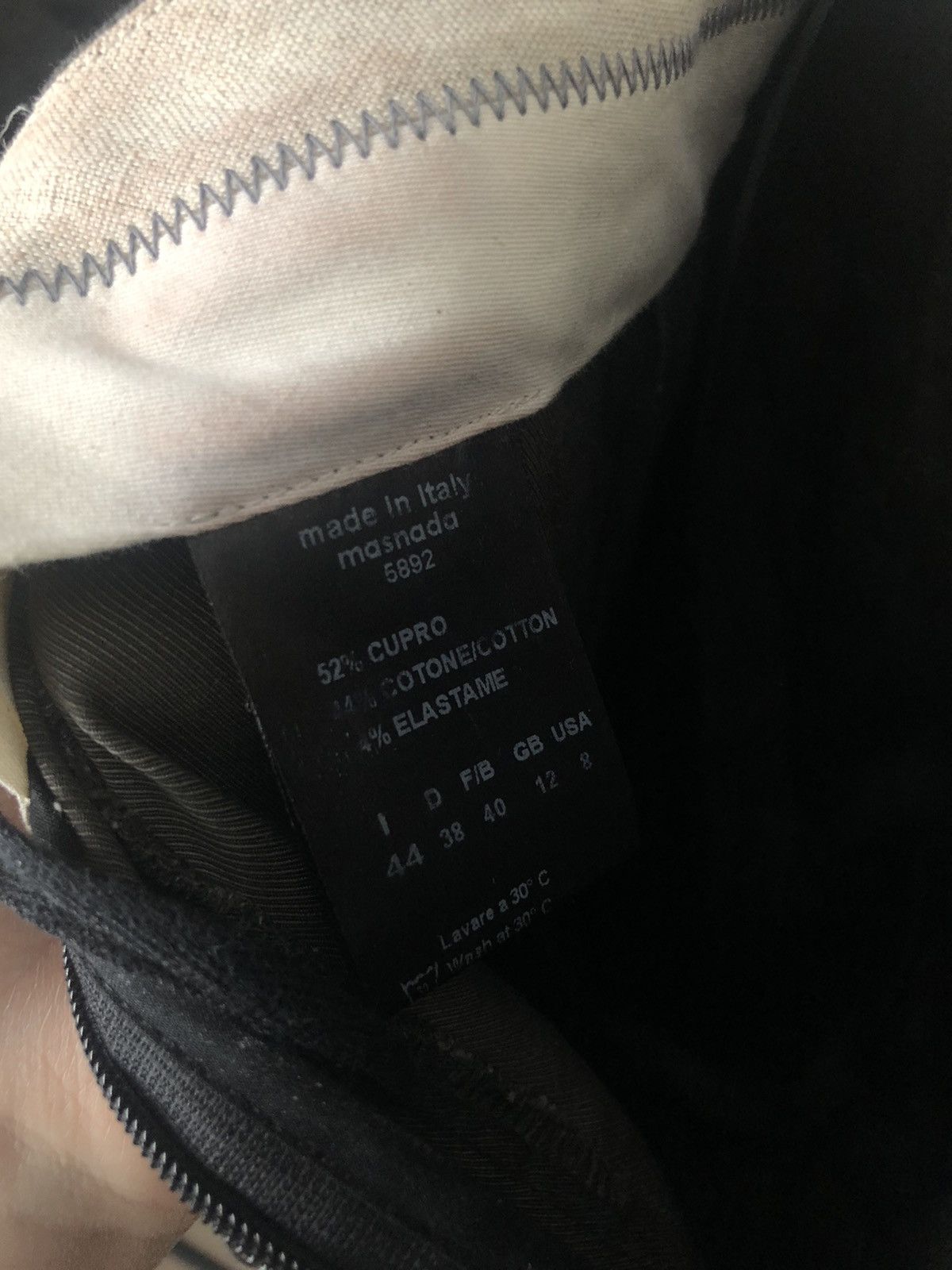 Masnada Masnada asymmetric jacket suit Size M / US 6-8 / IT 42-44 - 13 Thumbnail