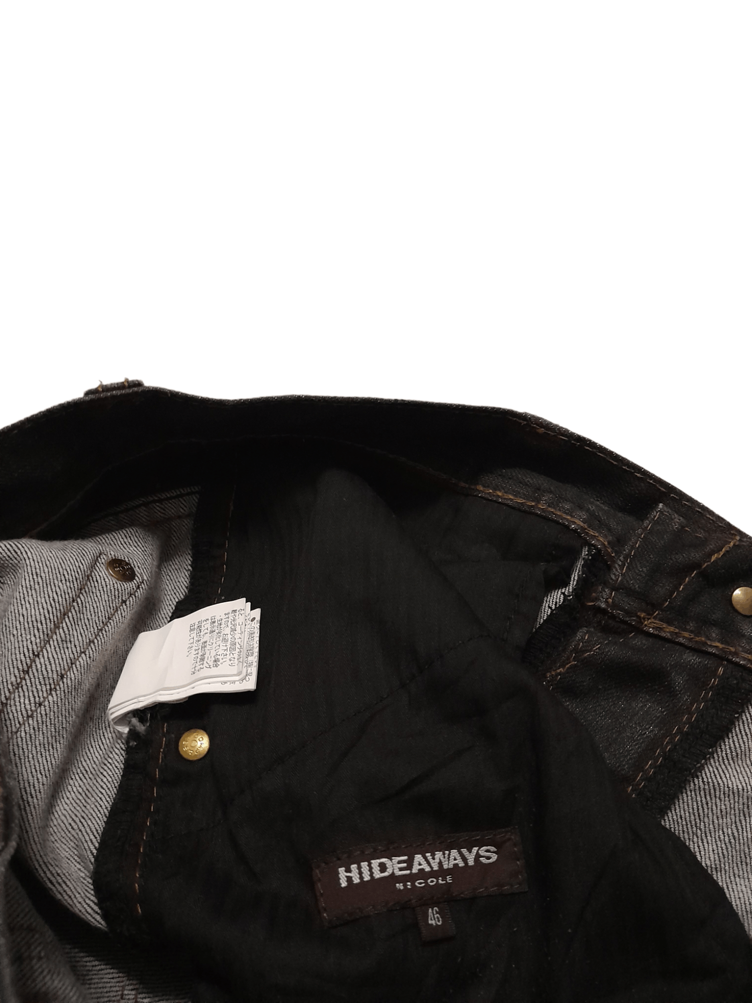 HIDEAWAYS × Japanese Brand × Matsuda Hideways Nicole Patch Denim Designer (E535) Size US 32 / EU 48 - 9 Thumbnail