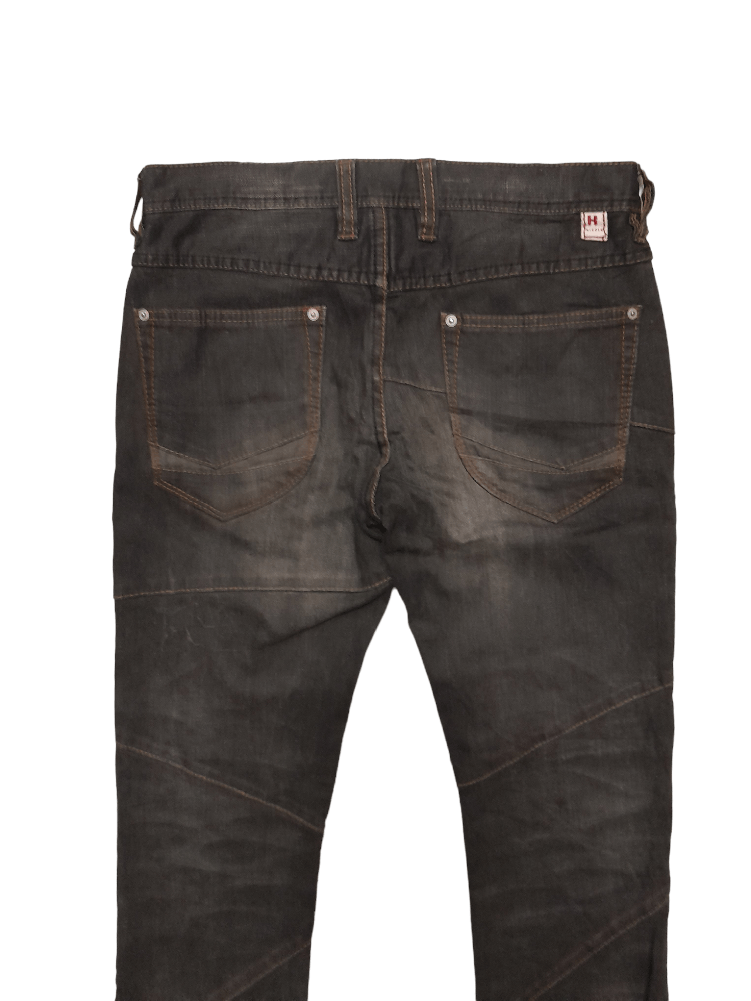 HIDEAWAYS × Japanese Brand × Matsuda Hideways Nicole Patch Denim Designer (E535) Size US 32 / EU 48 - 7 Thumbnail