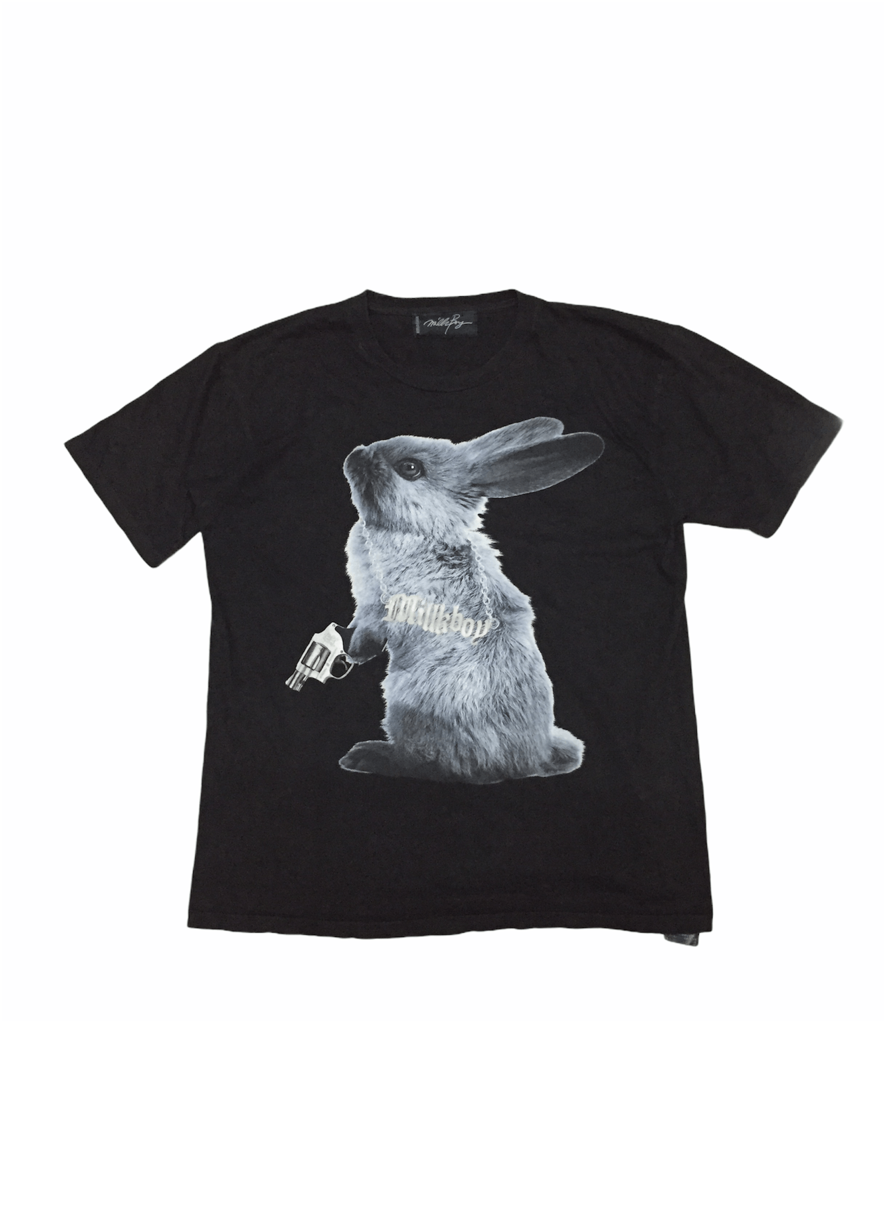 Japanese Brand MILKBOY RIOT cyber Punk rabbit tee Size US M / EU 48-50 / 2 - 1 Thumbnail