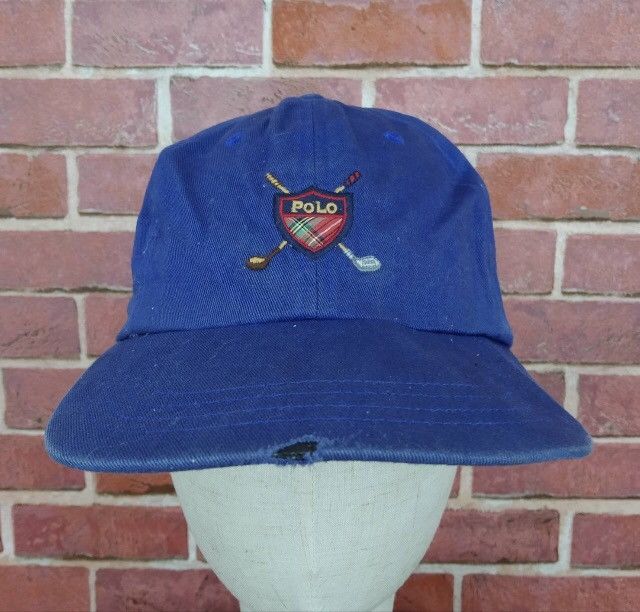 Polo Ralph Lauren × Vintage Vintage Polo Sport By Ralph Lauren Embroidery Logo Caps Size ONE SIZE - 4 Thumbnail