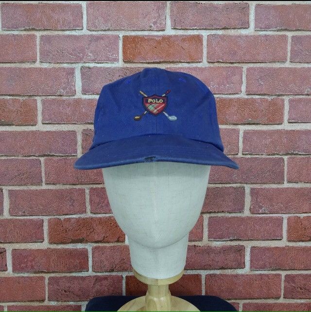Polo Ralph Lauren × Vintage Vintage Polo Sport By Ralph Lauren Embroidery Logo Caps Size ONE SIZE - 1 Thumbnail