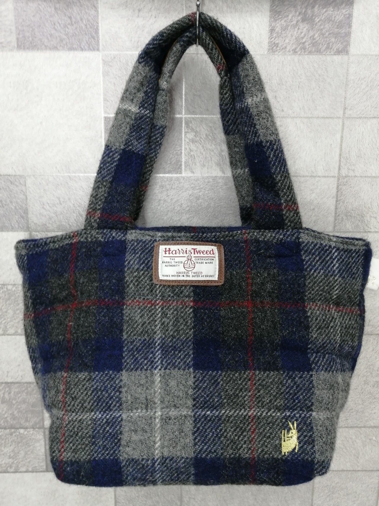 Harris Tweed × ROOTOTE RARE!🔥HARRIS TWEED x ROOTOTE WOOL Tote/ Hand Warmer Bag Size ONE SIZE - 3 Thumbnail
