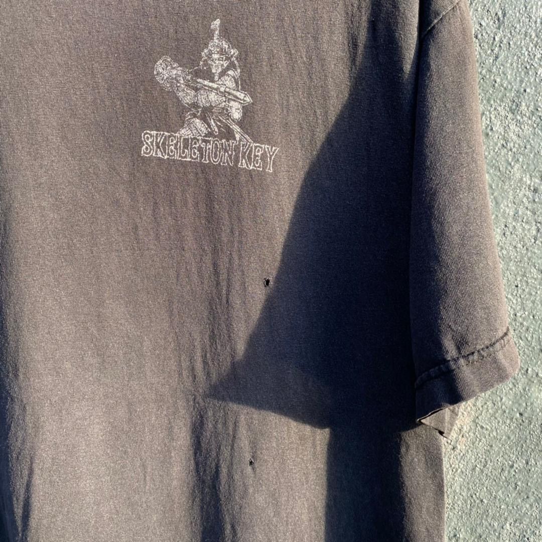 Santa Cruz Skateboards Thrashed Faded Y2K NHS Skeleton Key Skateboard Tee Size US XL / EU 56 / 4 - 3 Thumbnail