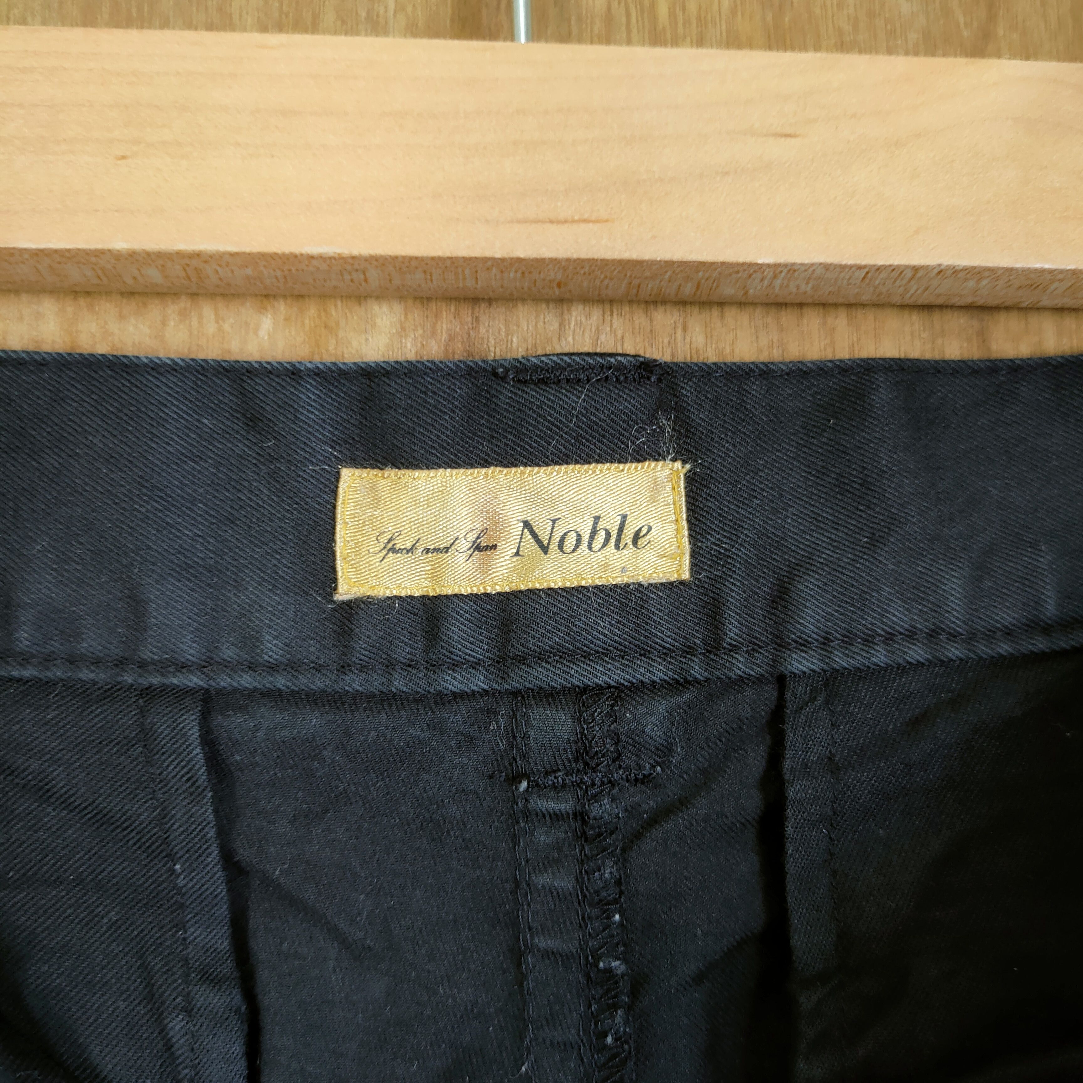 Japanese Brand NOBLE BLACK CARGO PANTS Size US 30 / EU 46 - 9 Thumbnail