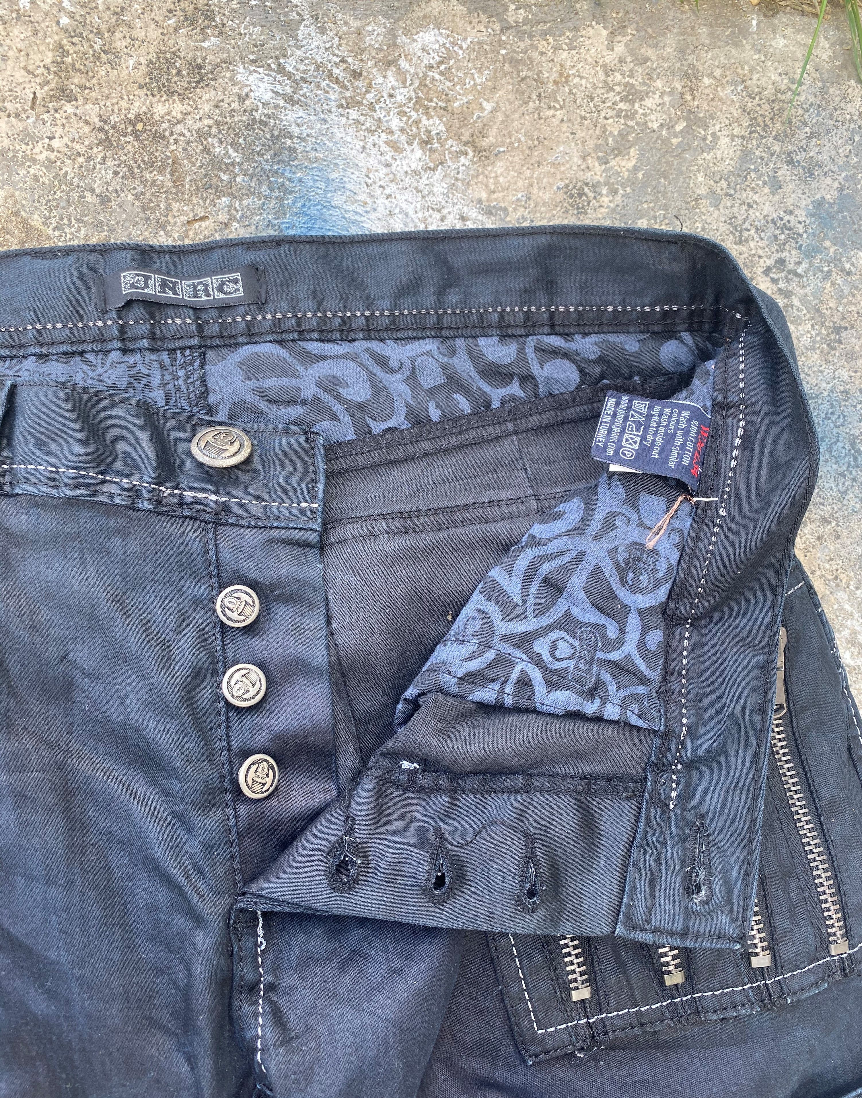 If Six Was Nine × Seditionaries Jeneric Black Pants Seditionaries Hardcore Punk Design Size US 36 / EU 52 - 9 Thumbnail
